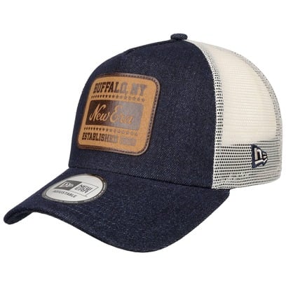 E-Frame Denim Trucker Cap by New Era