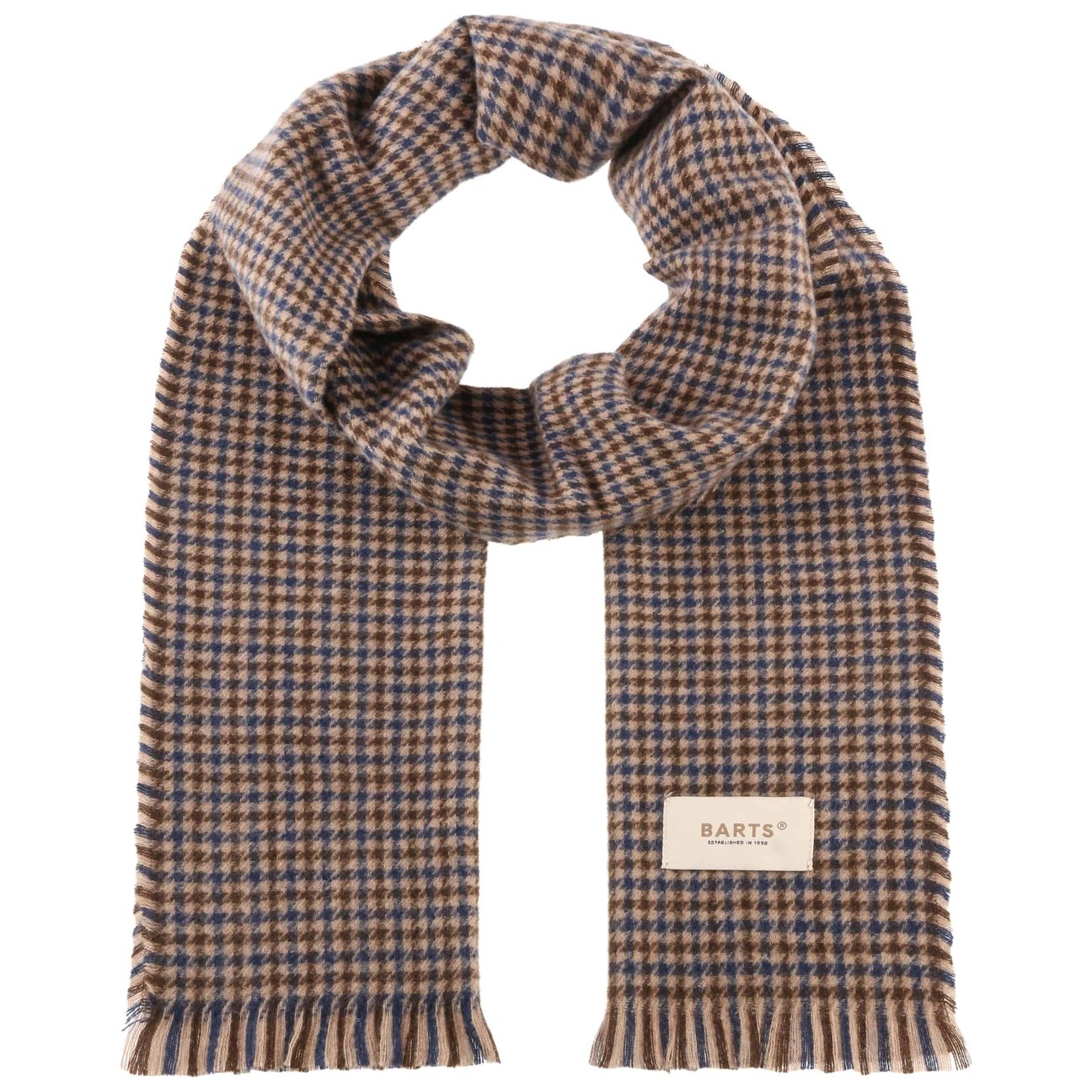 Barts Unisex Braun-Blau Heirmish Scarf By - Bild 4