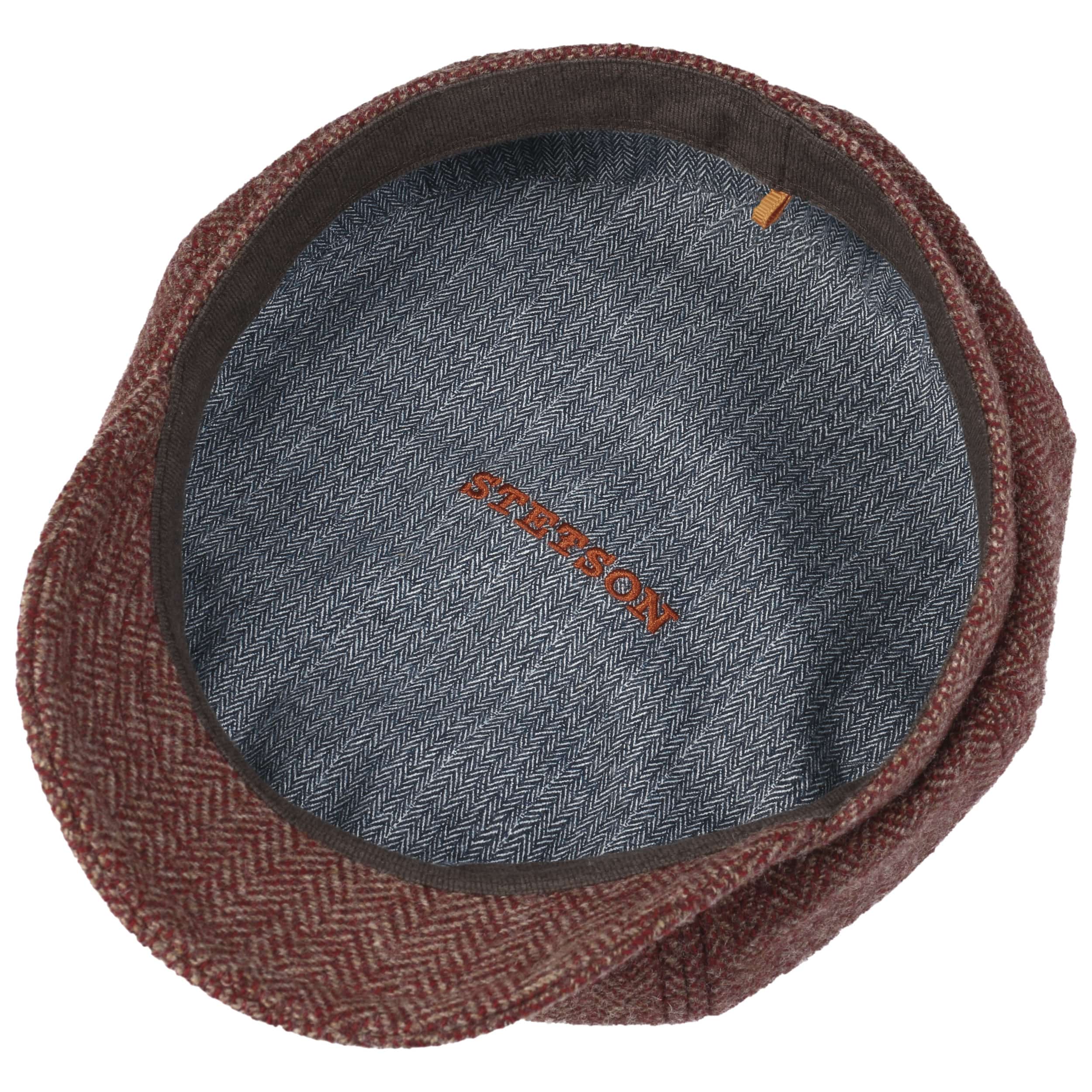 stetson 8 panel newsboy cap