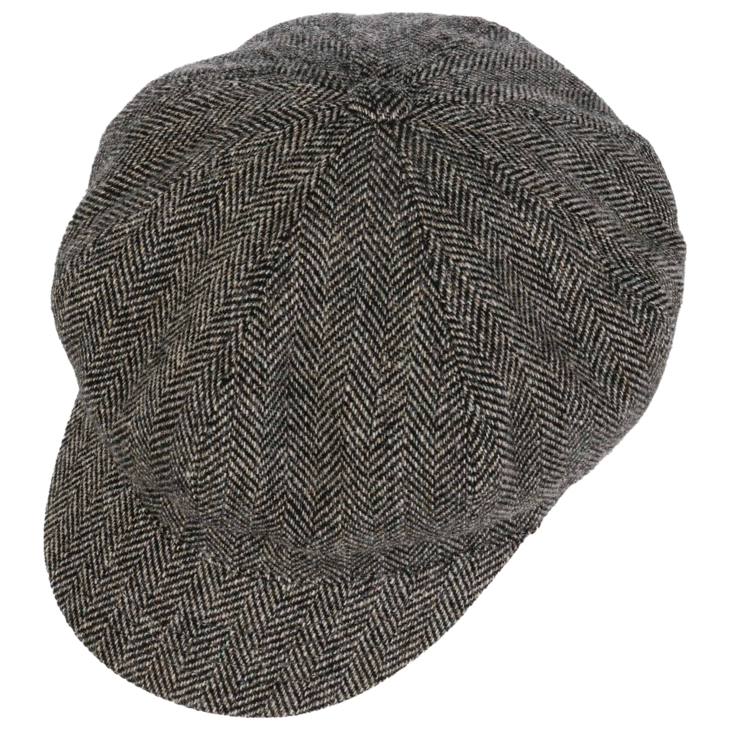 stetson 8 panel newsboy cap