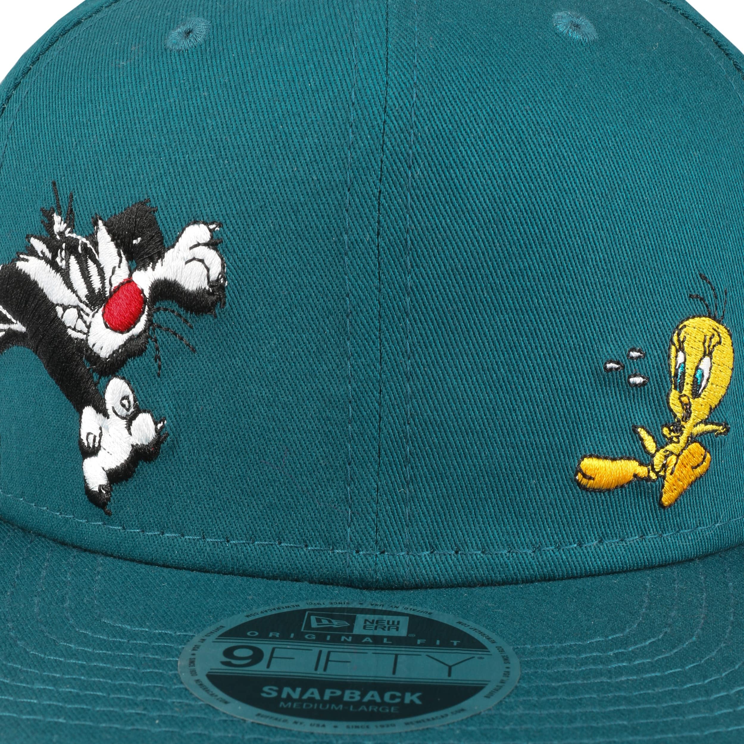 Berretto New Era Looney Tunes: Tweety Trucker Nero, Taglia Unica, Regolabile - 5