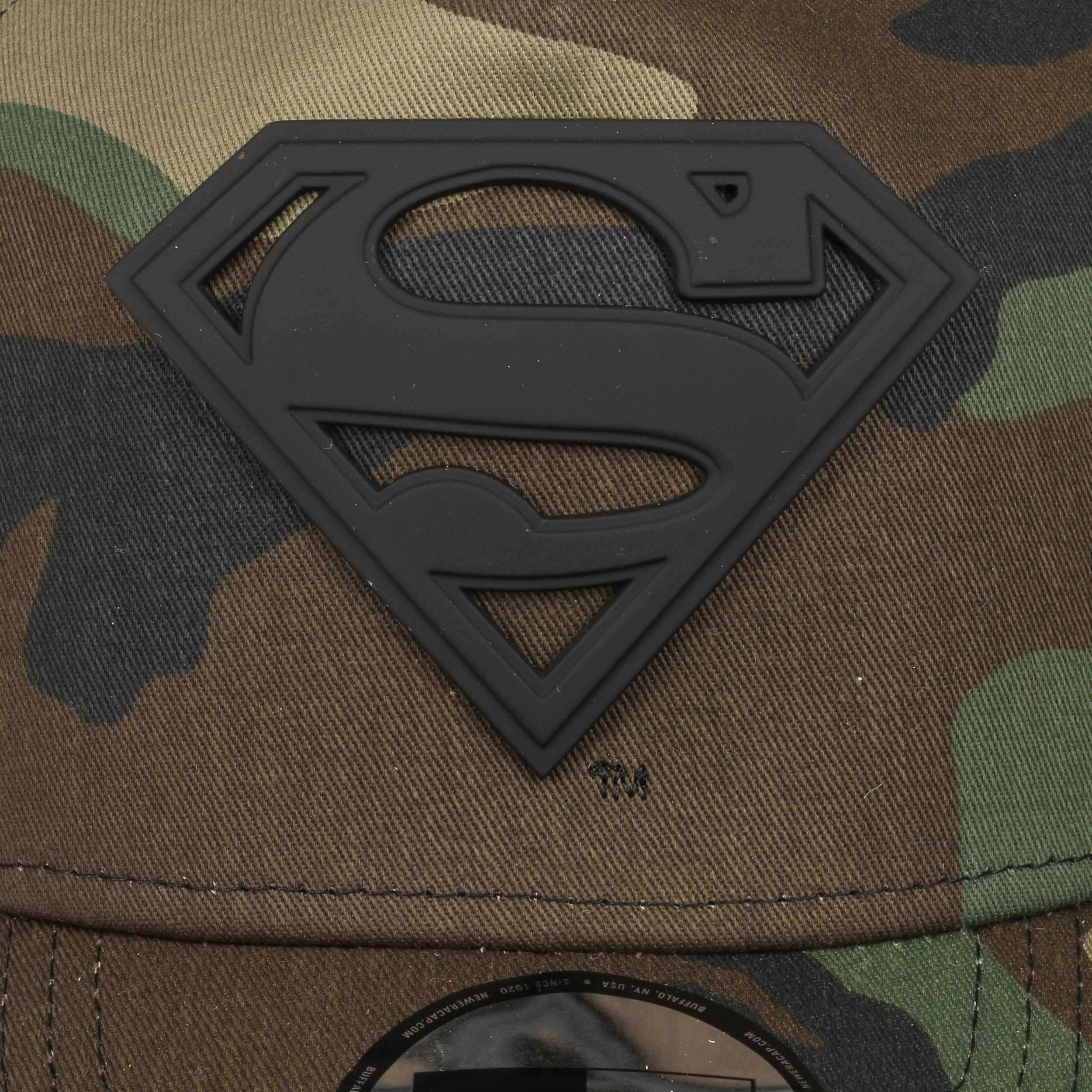 camouflage superman hat