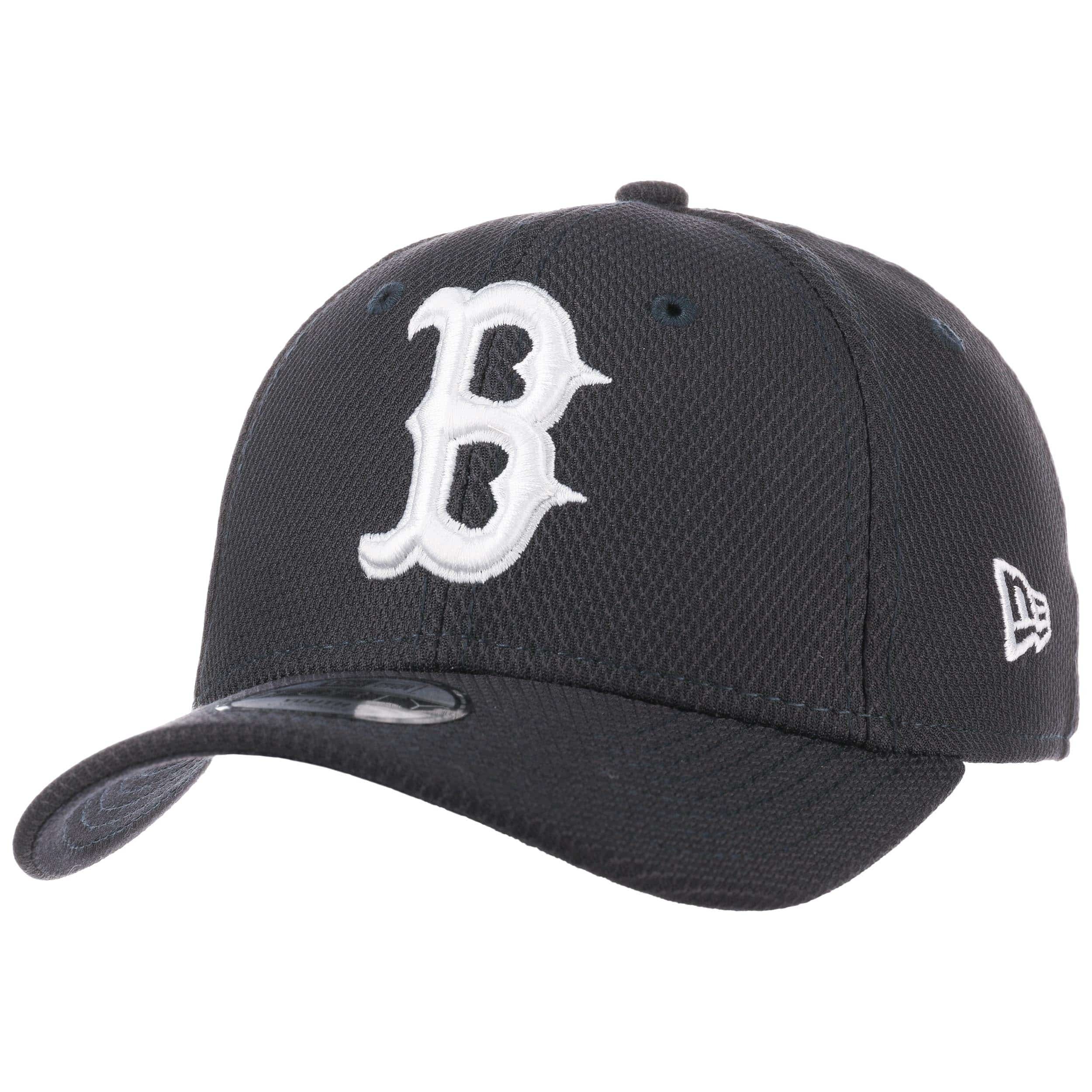 black red sox cap