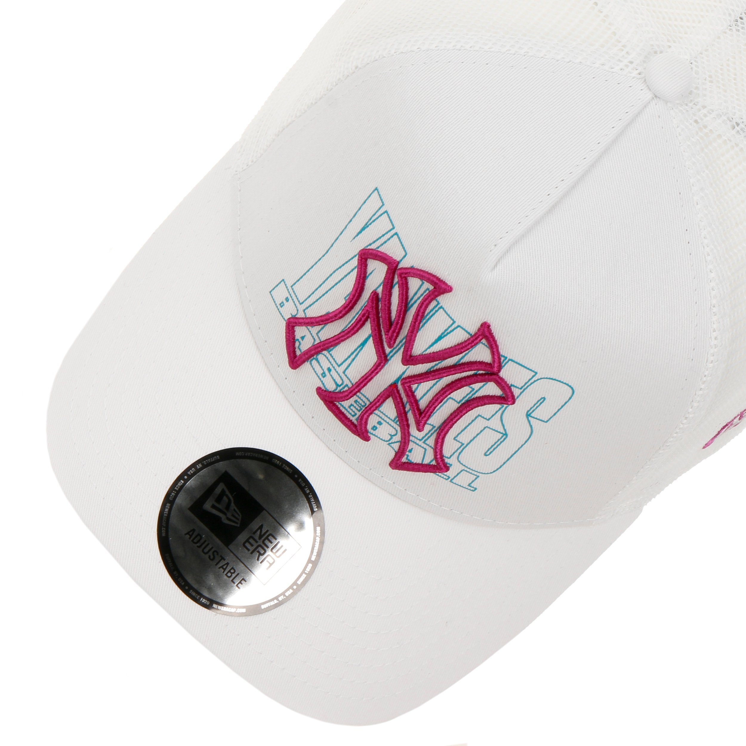 9Forty Logo Overlay Yankees Keps by New Era - 409,00 kr