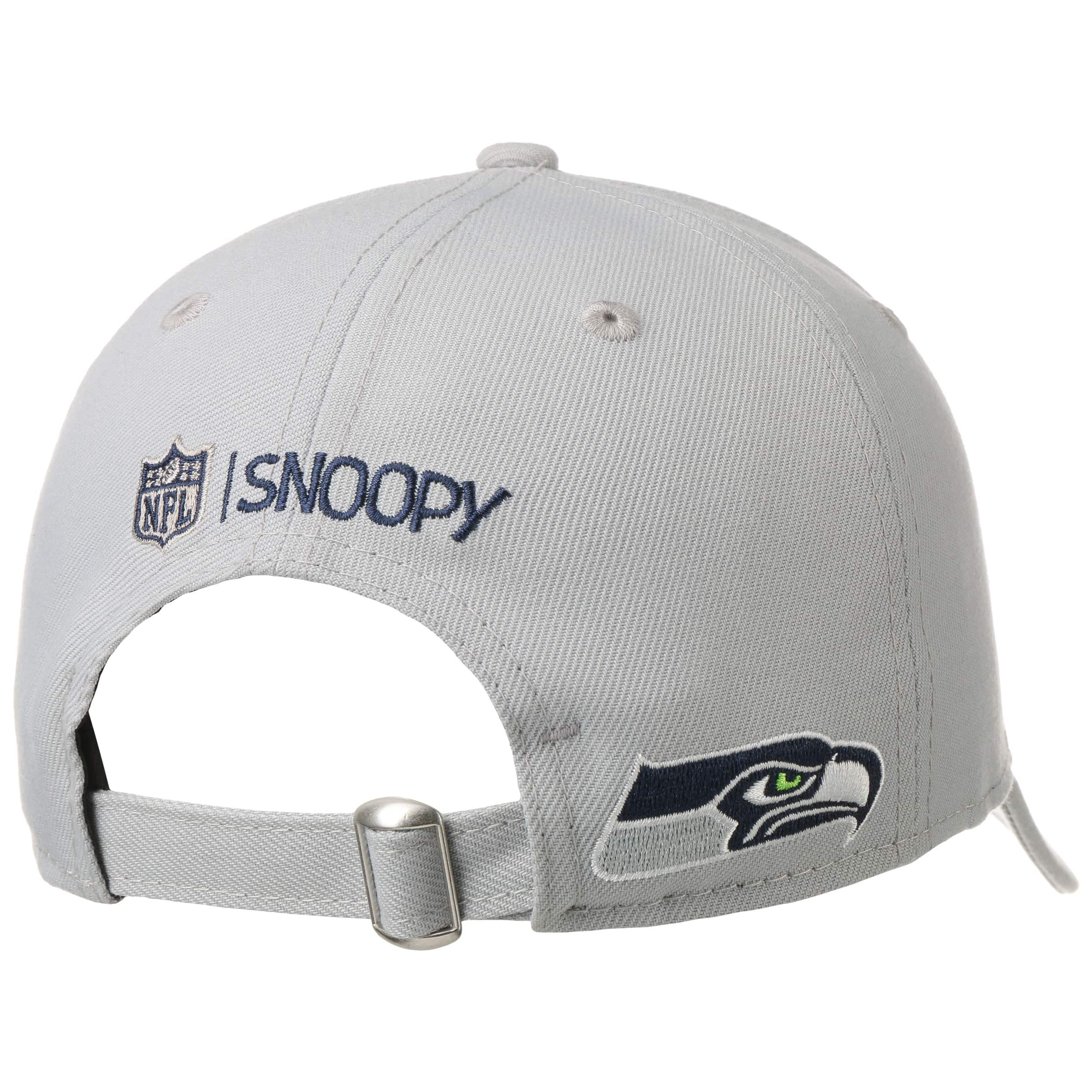 New Era 59Fifty Cap Seattle Seahawks – Graues Baseballcap, 80% Polyacryl/20% Wolle, Mit Schweißband