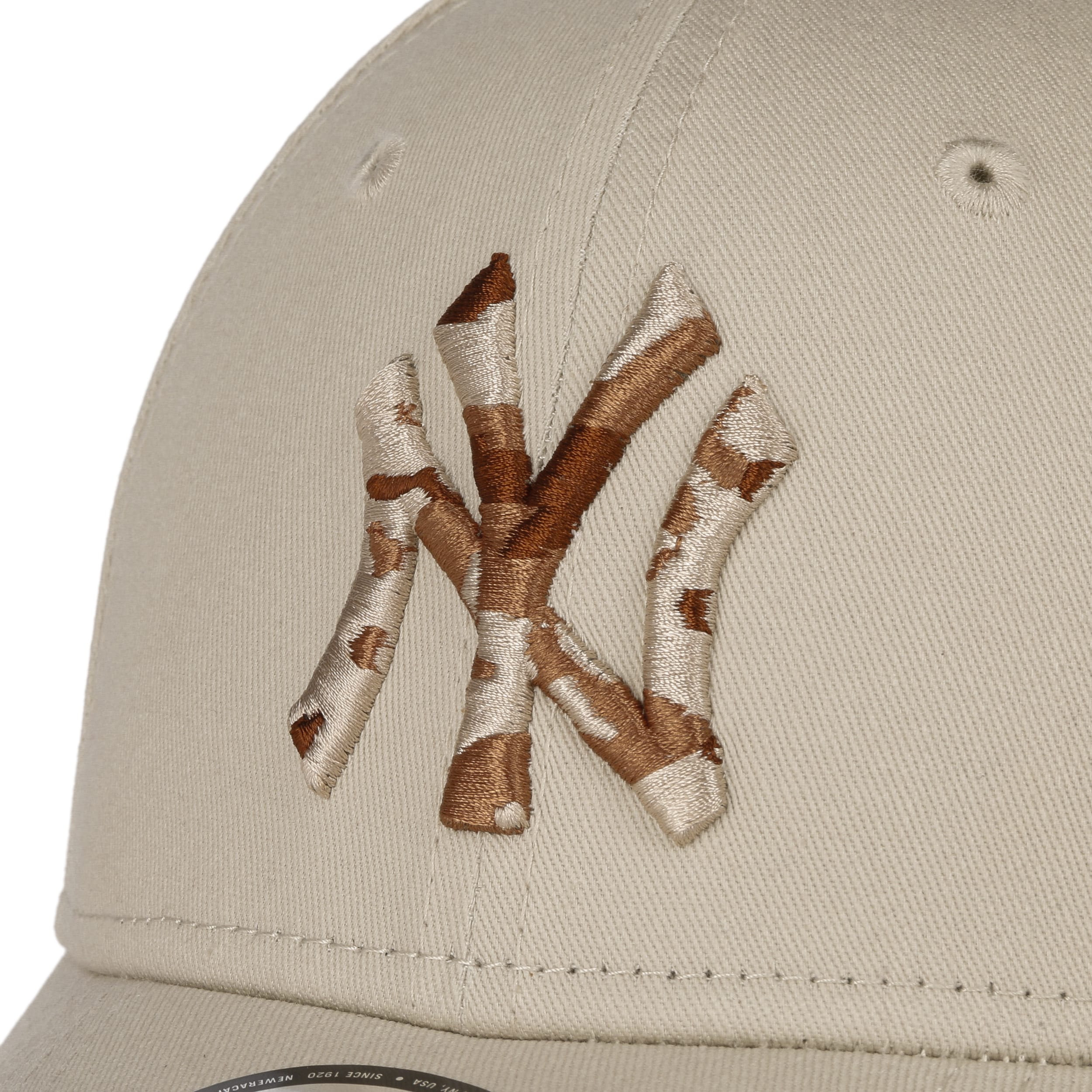 New Era New York Yankees 9Forty Cap Beige - Verstellbare Baseballmütze Mit Ombre Logo