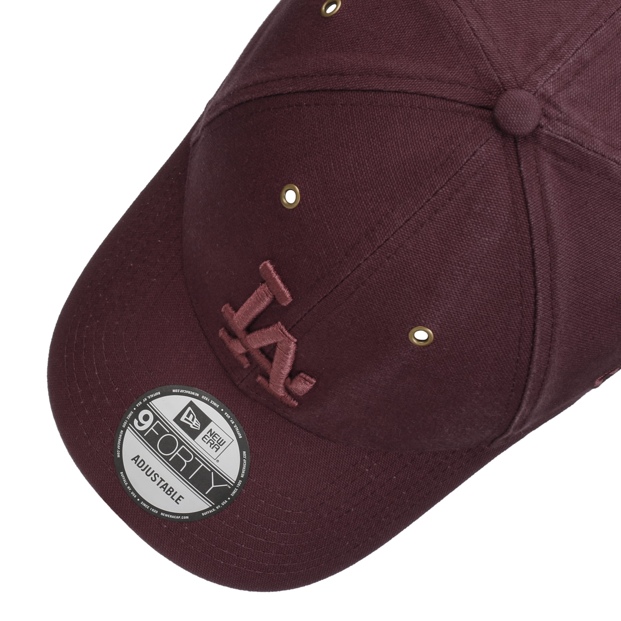 New Era 9Forty Cappellino Washed Canvas Dodgers – Berretto Baseball Curvo, Strapback, Los Angeles - 2