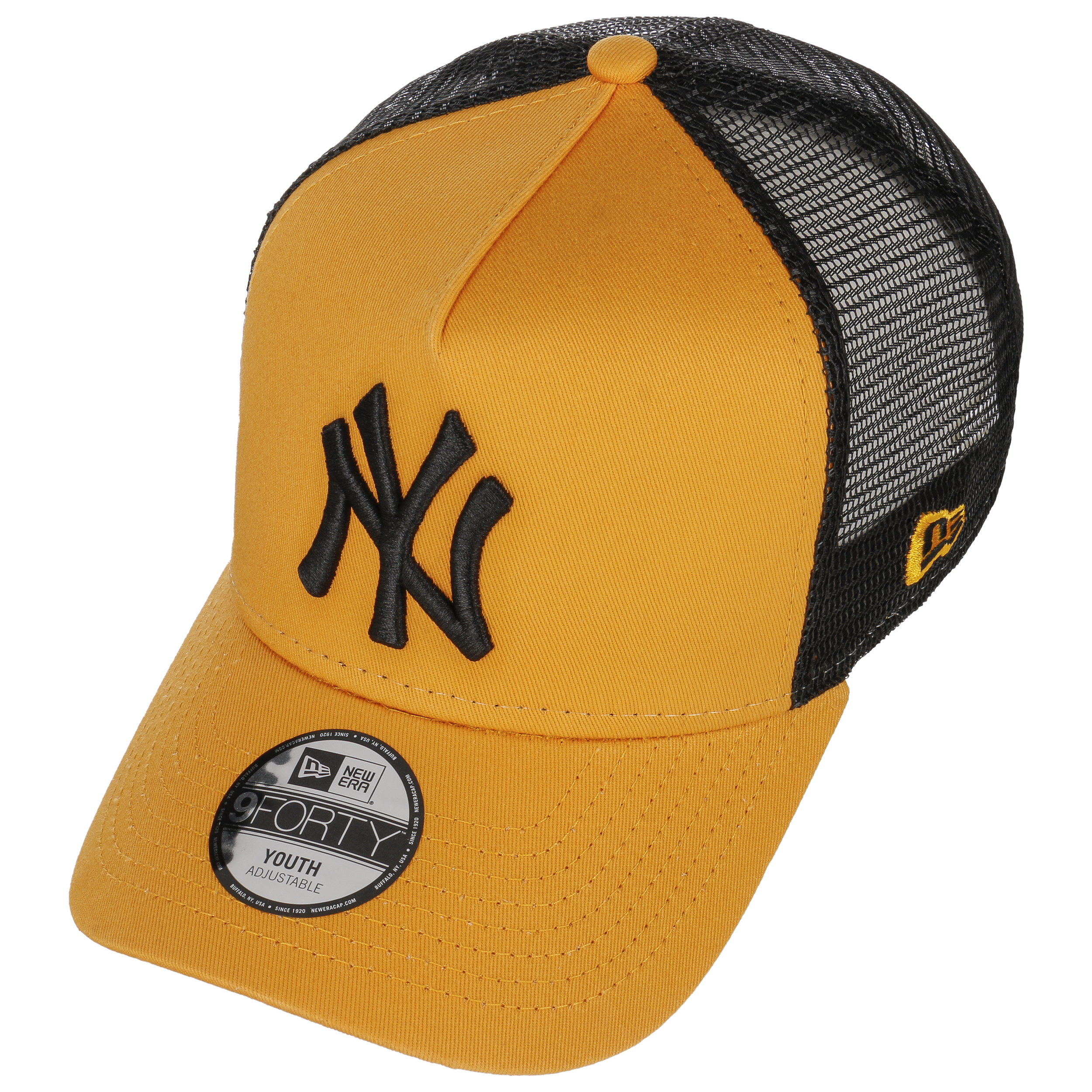 New Era Kinder Trucker Cap New York Yankees gelb
