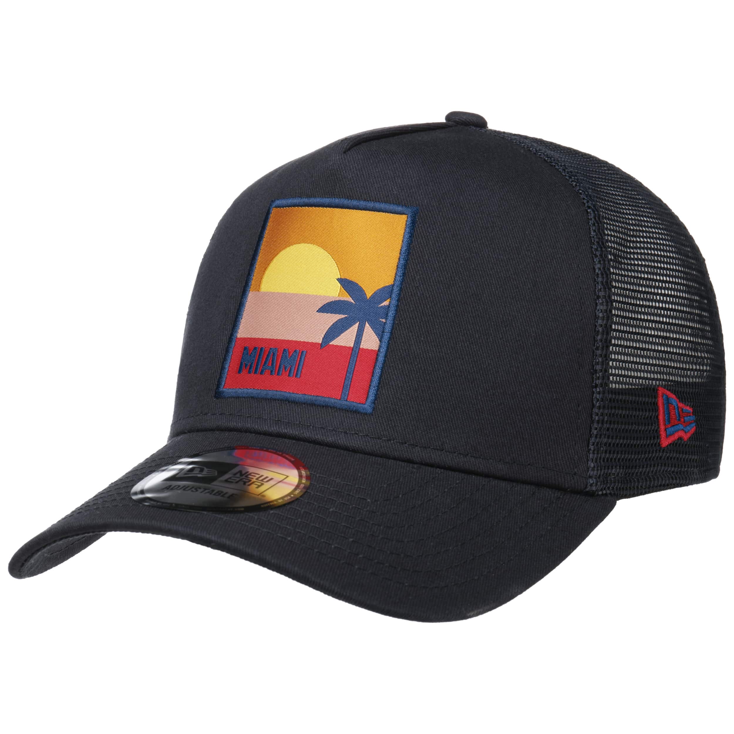 one size New Era Location AF Trucker Cap Navy Größe