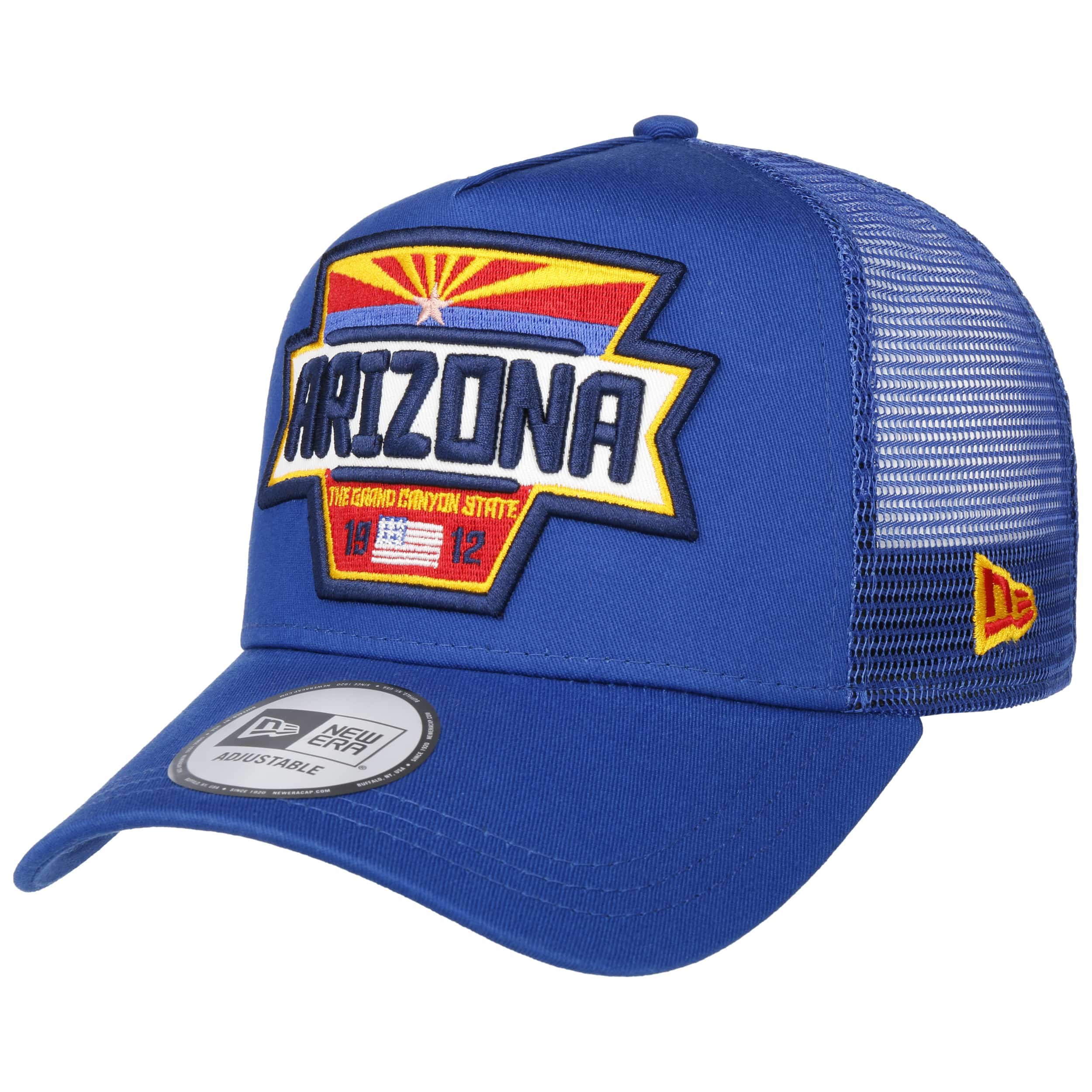 Casquette Trucker New Era - A-Frame Mesh - Brand Patch Navy - Taille Unique