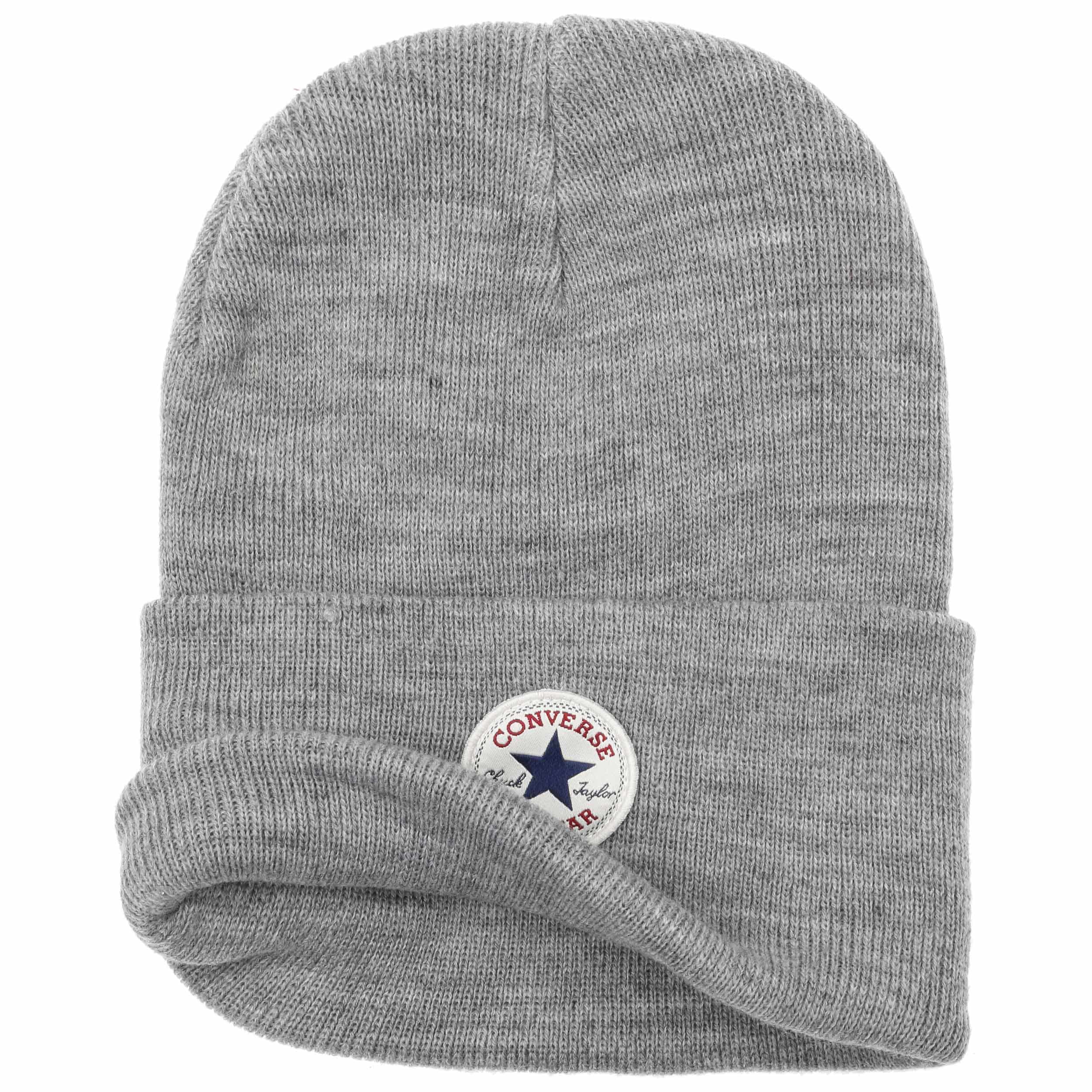 Converse Cuff Beanie Hat Beanie Hat Knitted One Size NEW