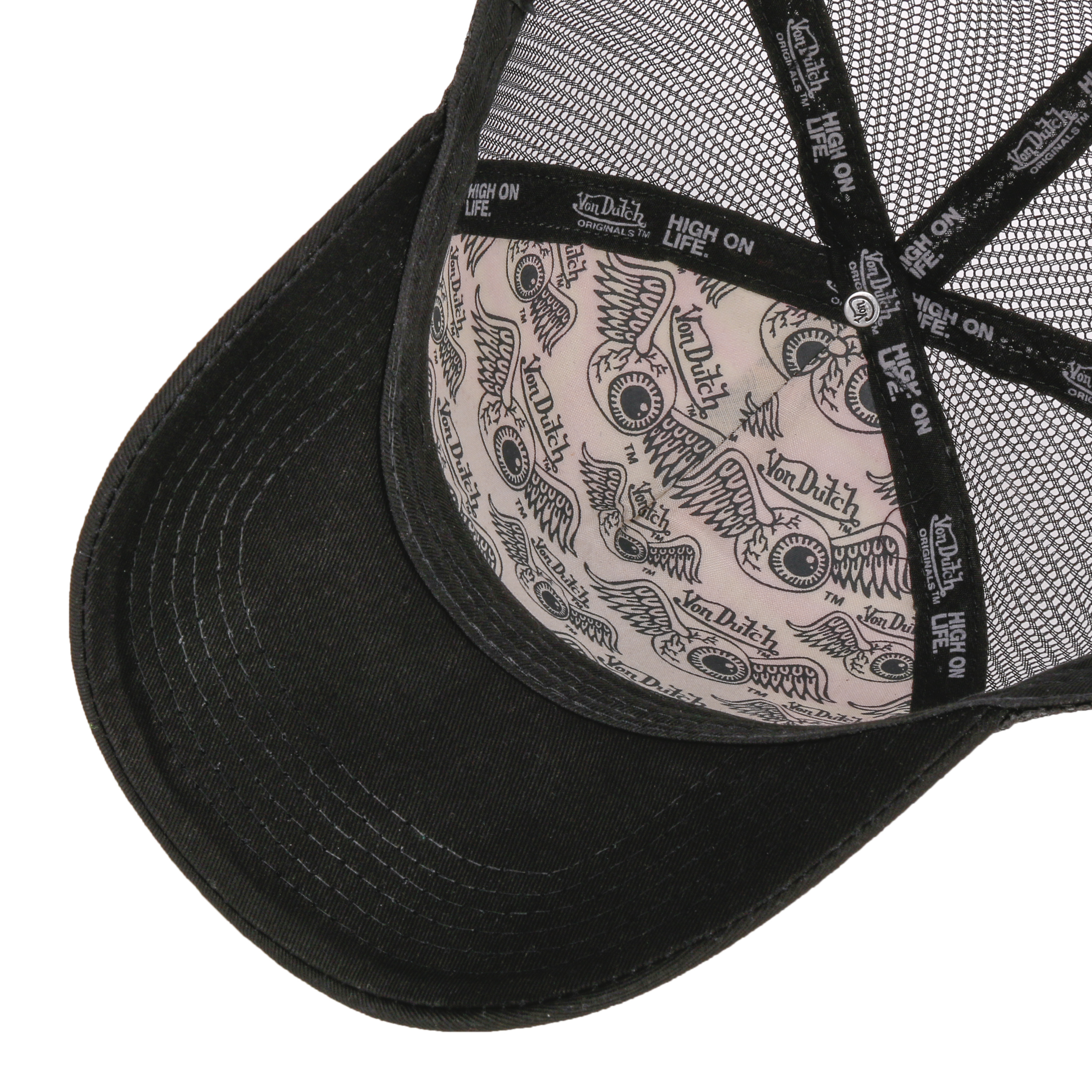 Allover Tiger Stripe Trucker Cap by Von Dutch 32,95