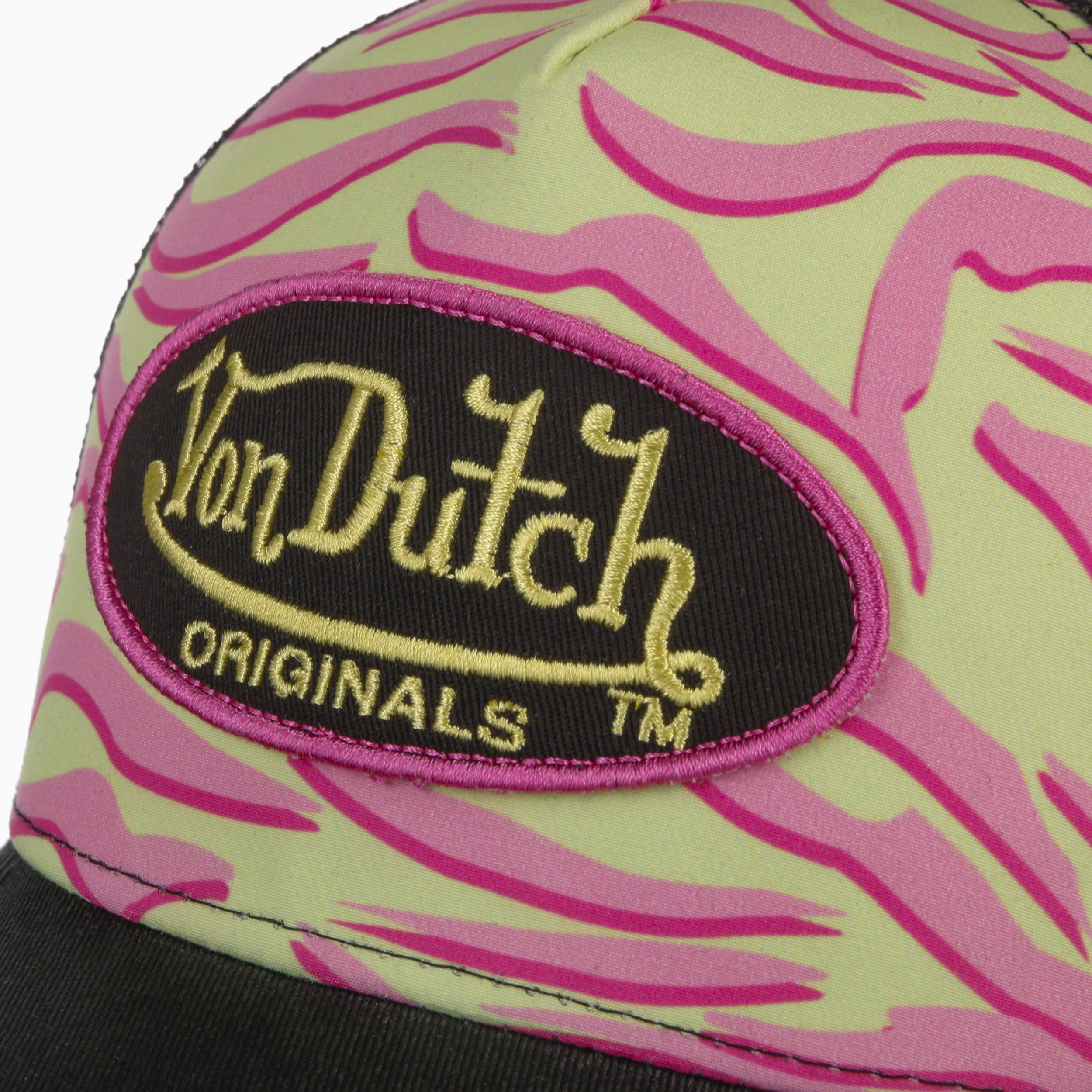 Allover Tiger Stripe Trucker Cap by Von Dutch 32,95