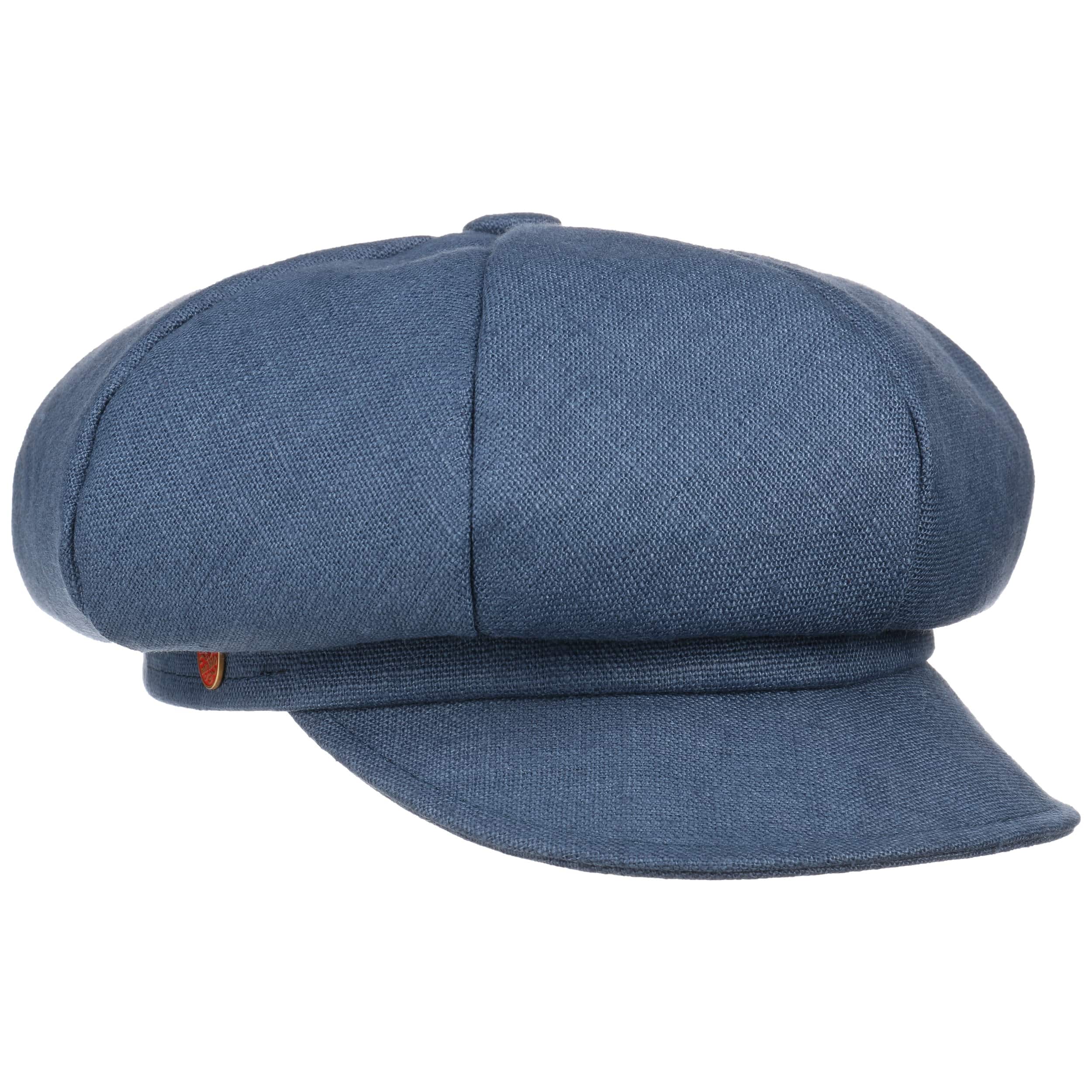 blue peaked cap