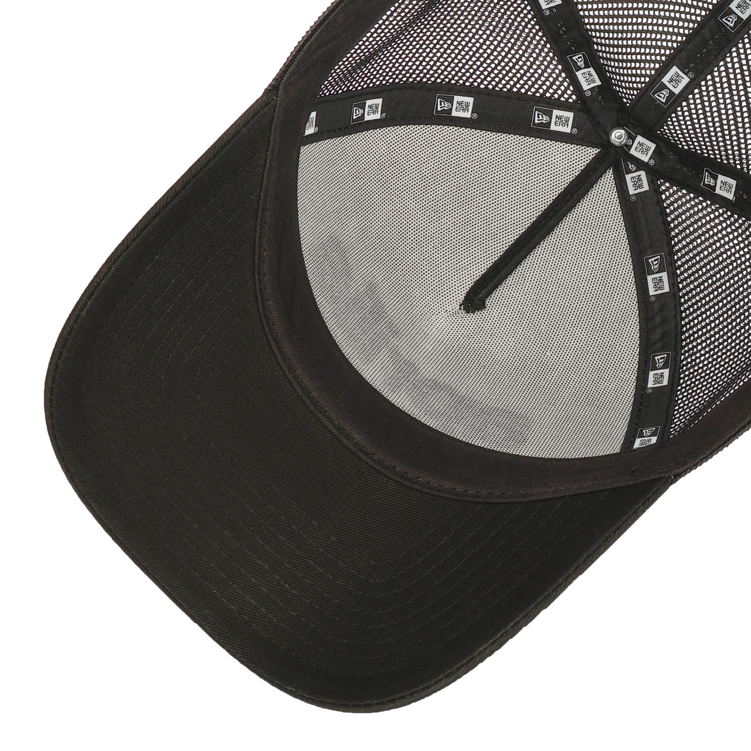 New Era Aprilia Trucker Cap - Verstellbare Snapback Mit Gebogenem Schirm & Seitlichem Logo