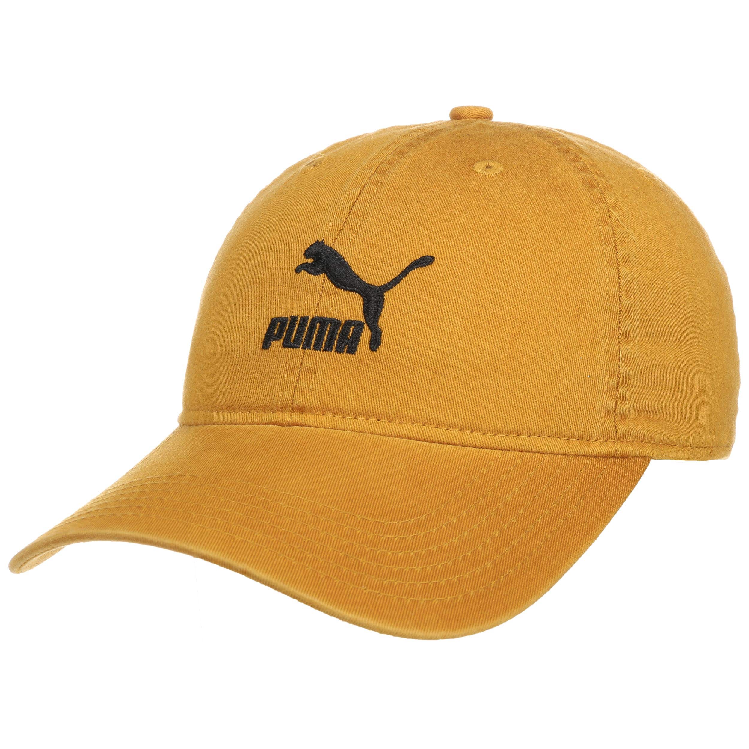 yellow puma hat