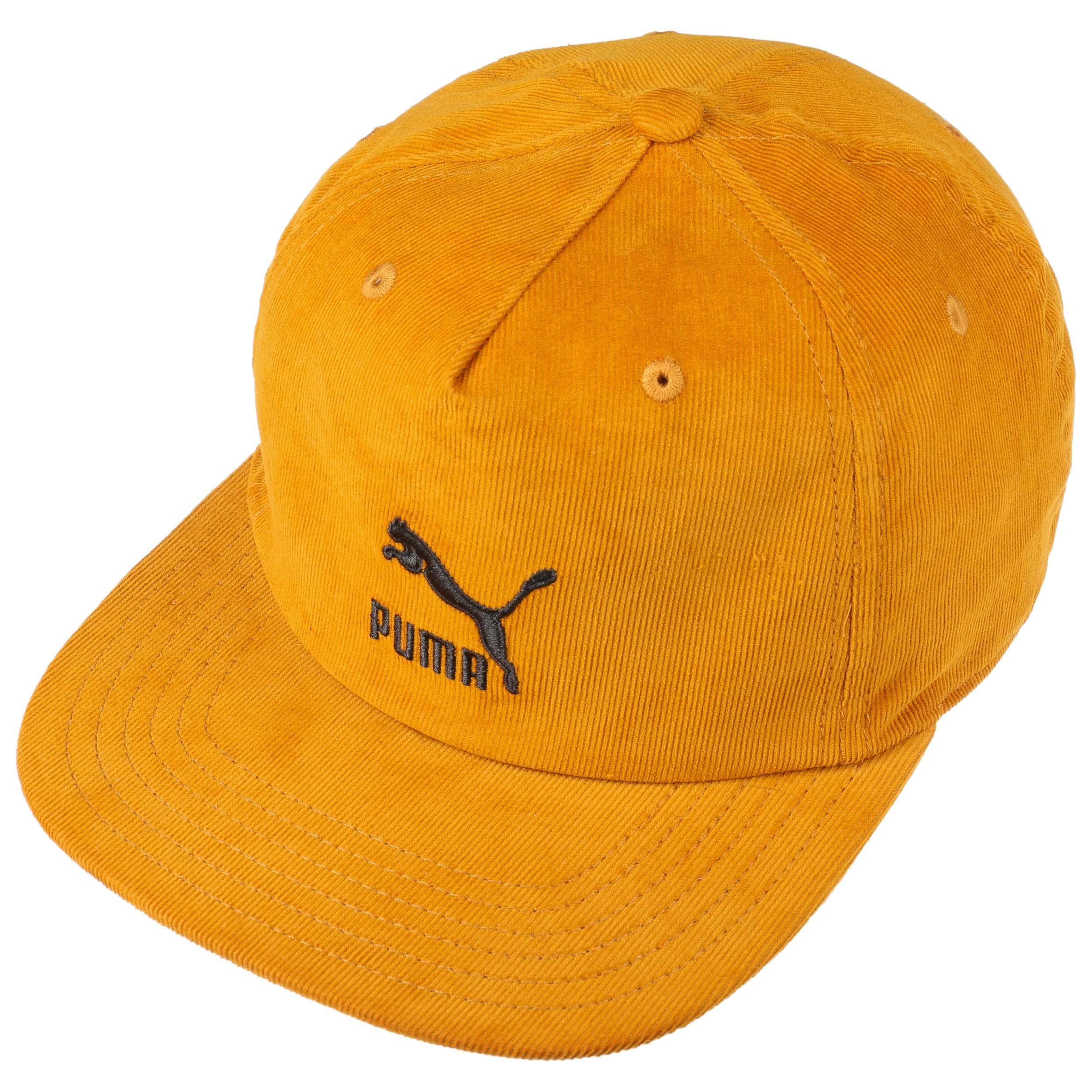 yellow puma hat