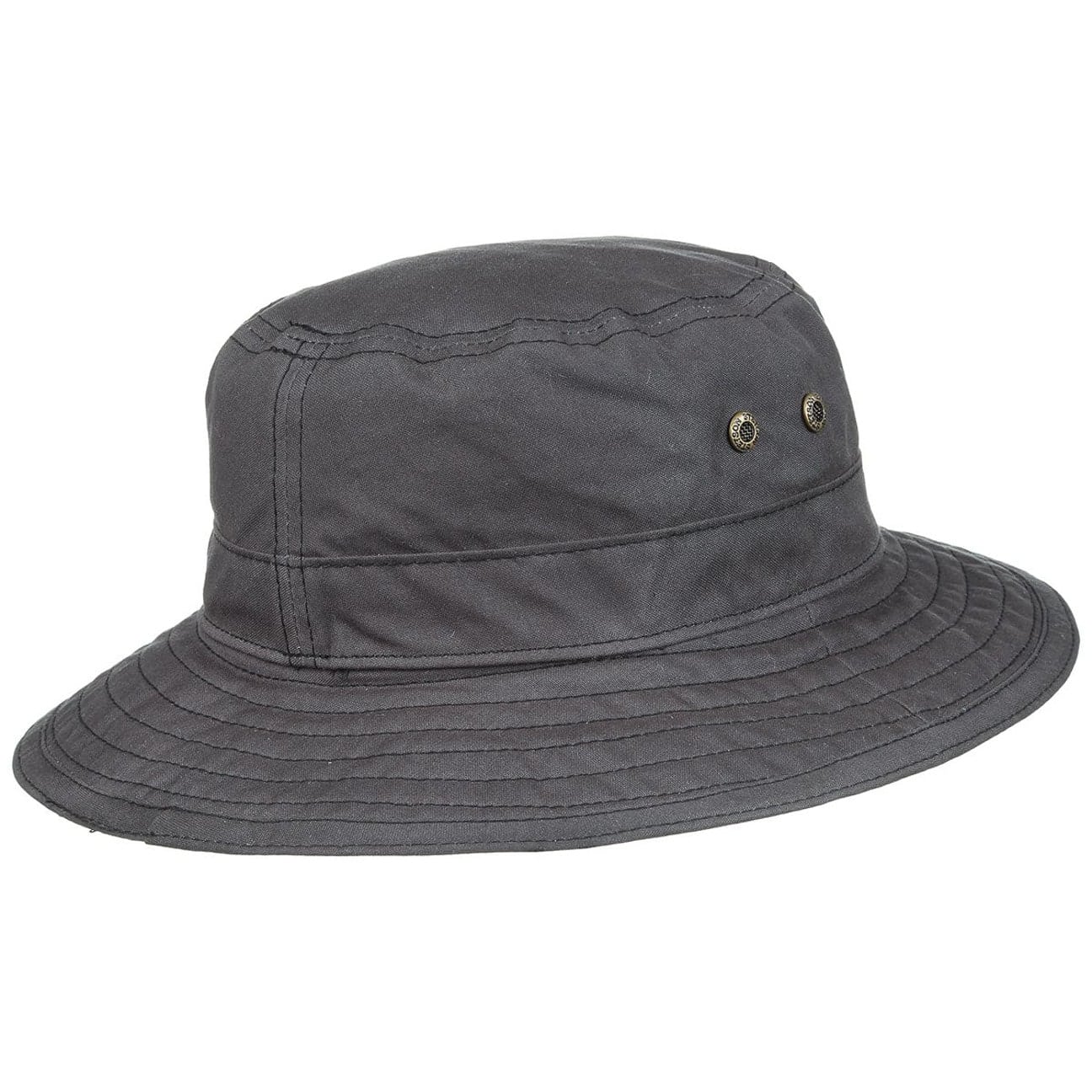 Atkins Waxed Cotton Bucket Hat by Stetson - 89,00
