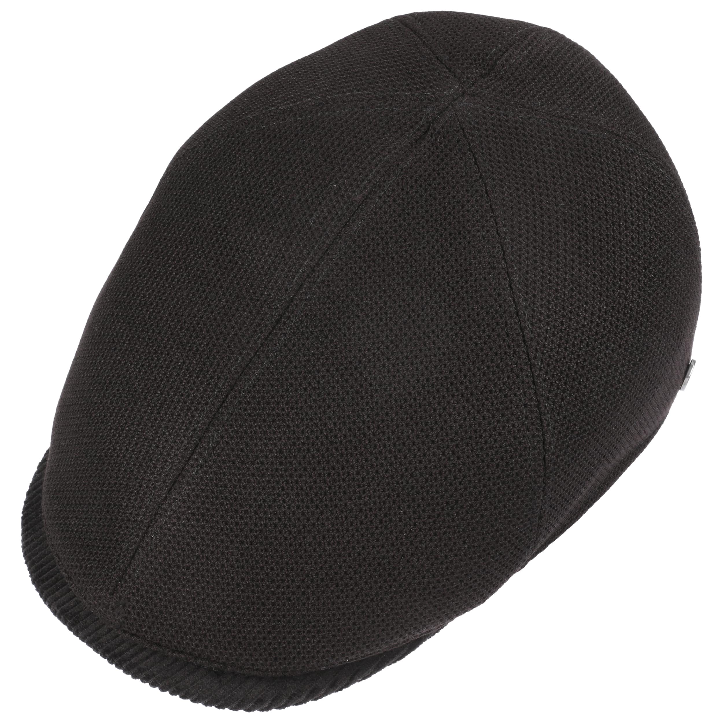 LIERYS Flatcap Herren - Baumwolle Schiebermütze Made In Italy