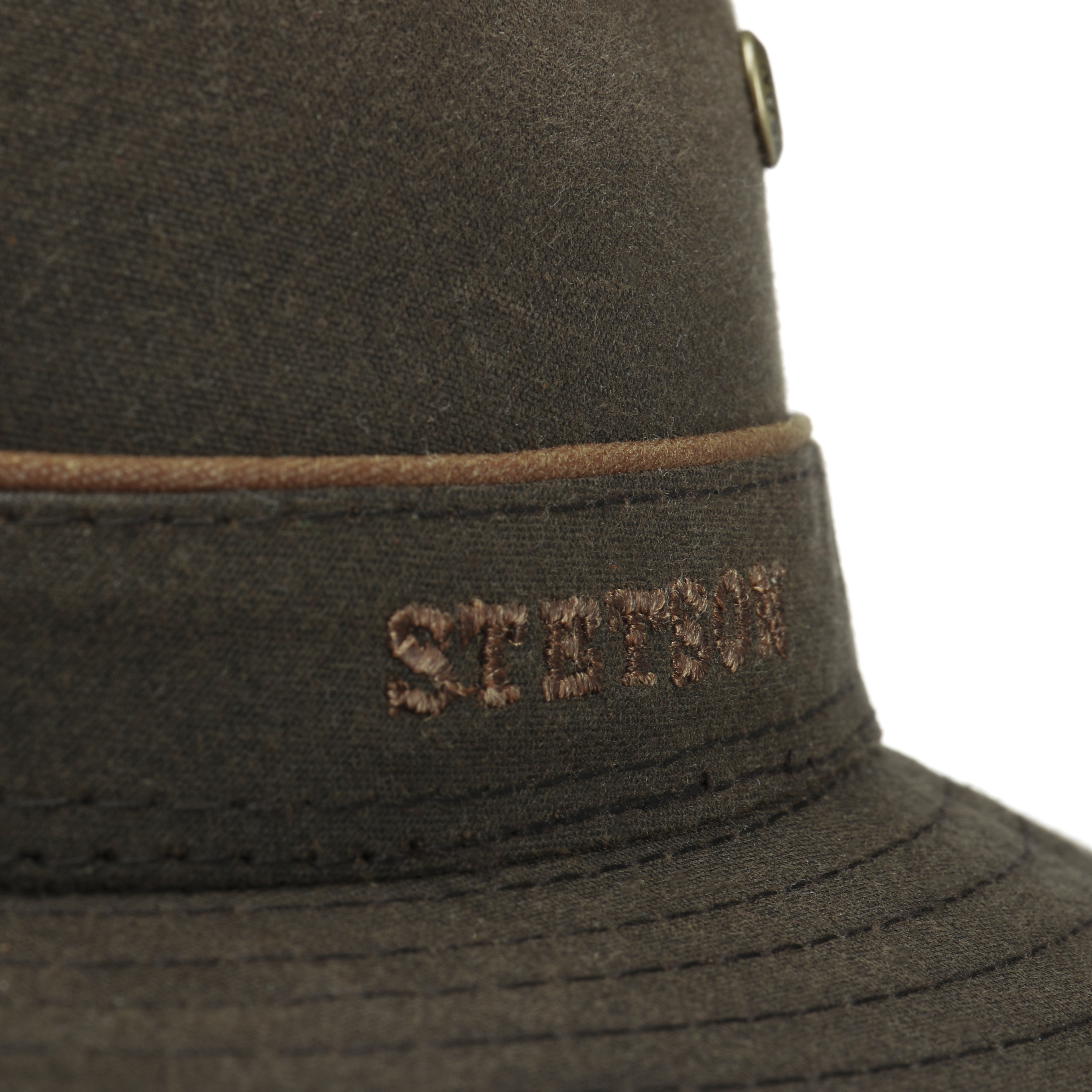 Hoeden - Stetson Grand Cotton Traveller (bruin