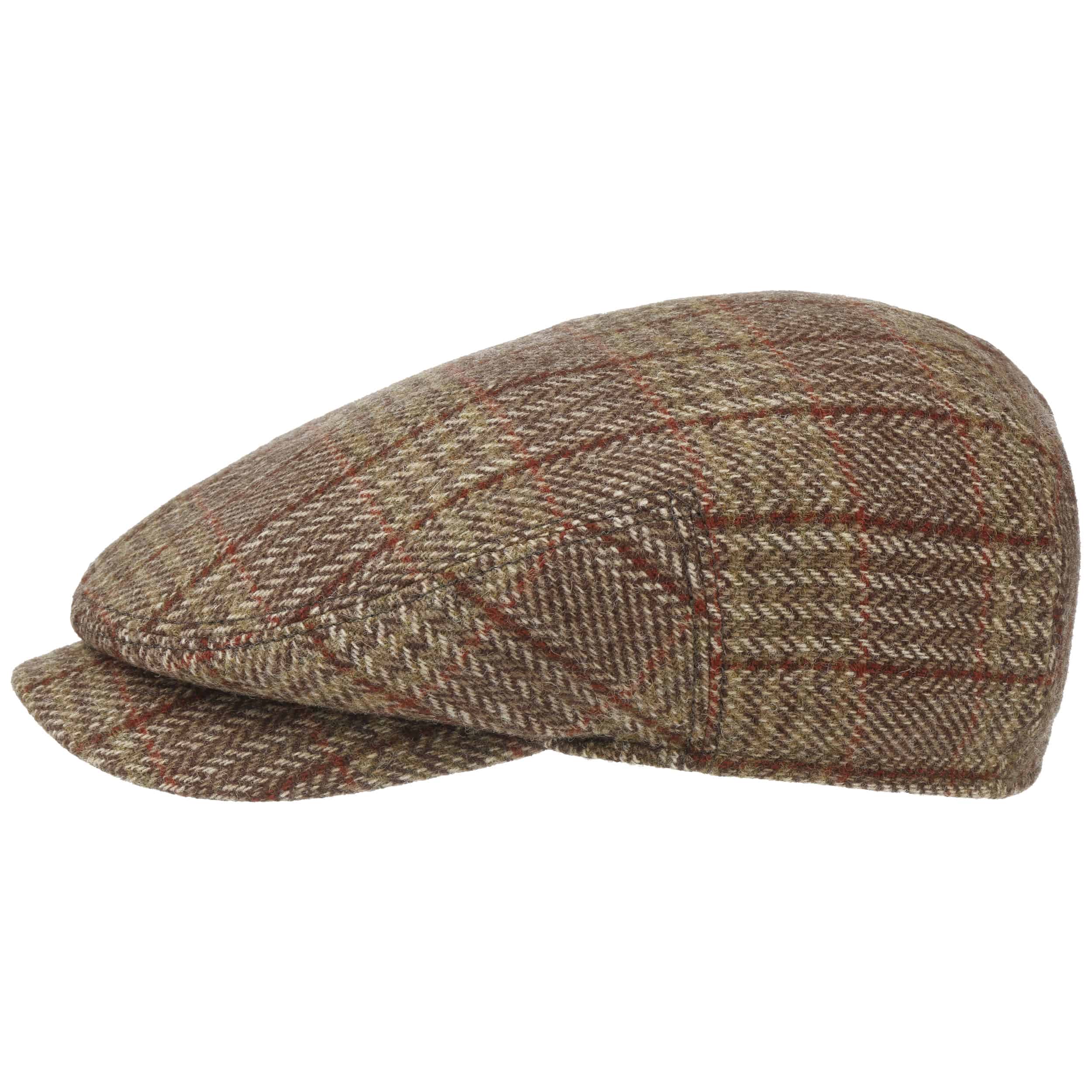 flat wool hat