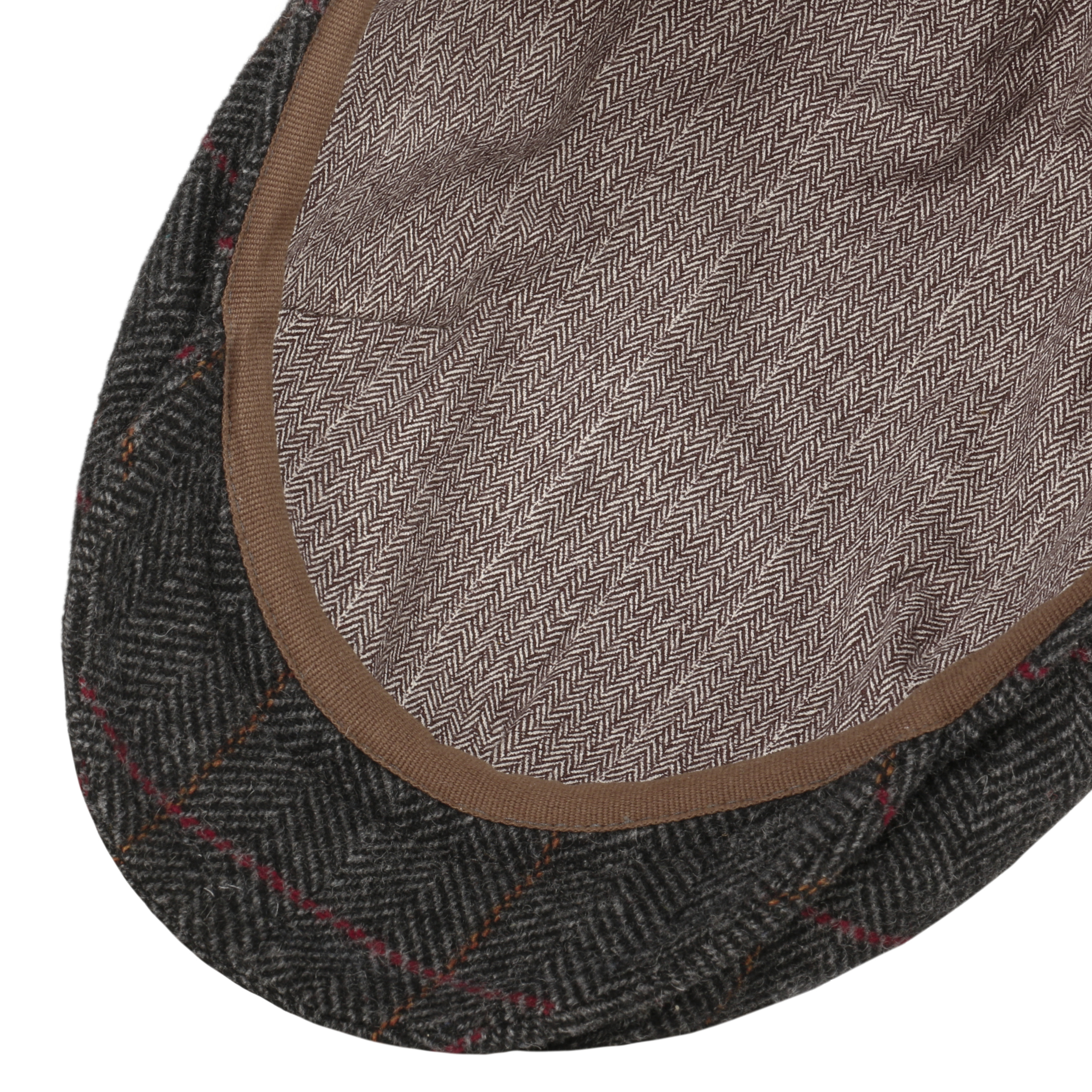 Stetson Coppola Hatteras - Berretto In Lana Uomo Con Visiera, Perfetto Per Autunno E Inverno, Fodera In Cotone, Made In EU