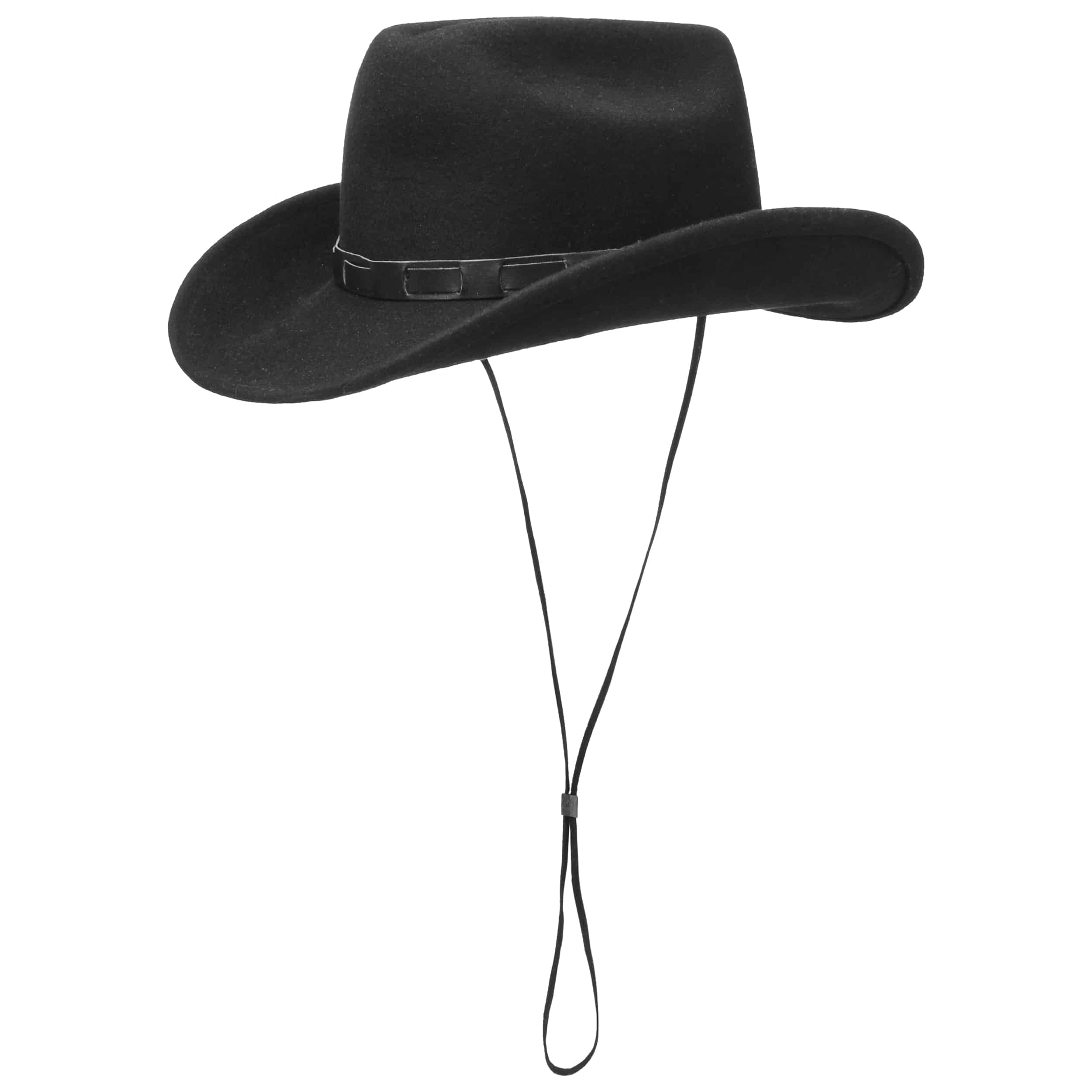 hat with a strap