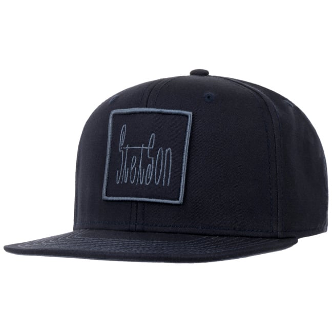 Black branded cap online