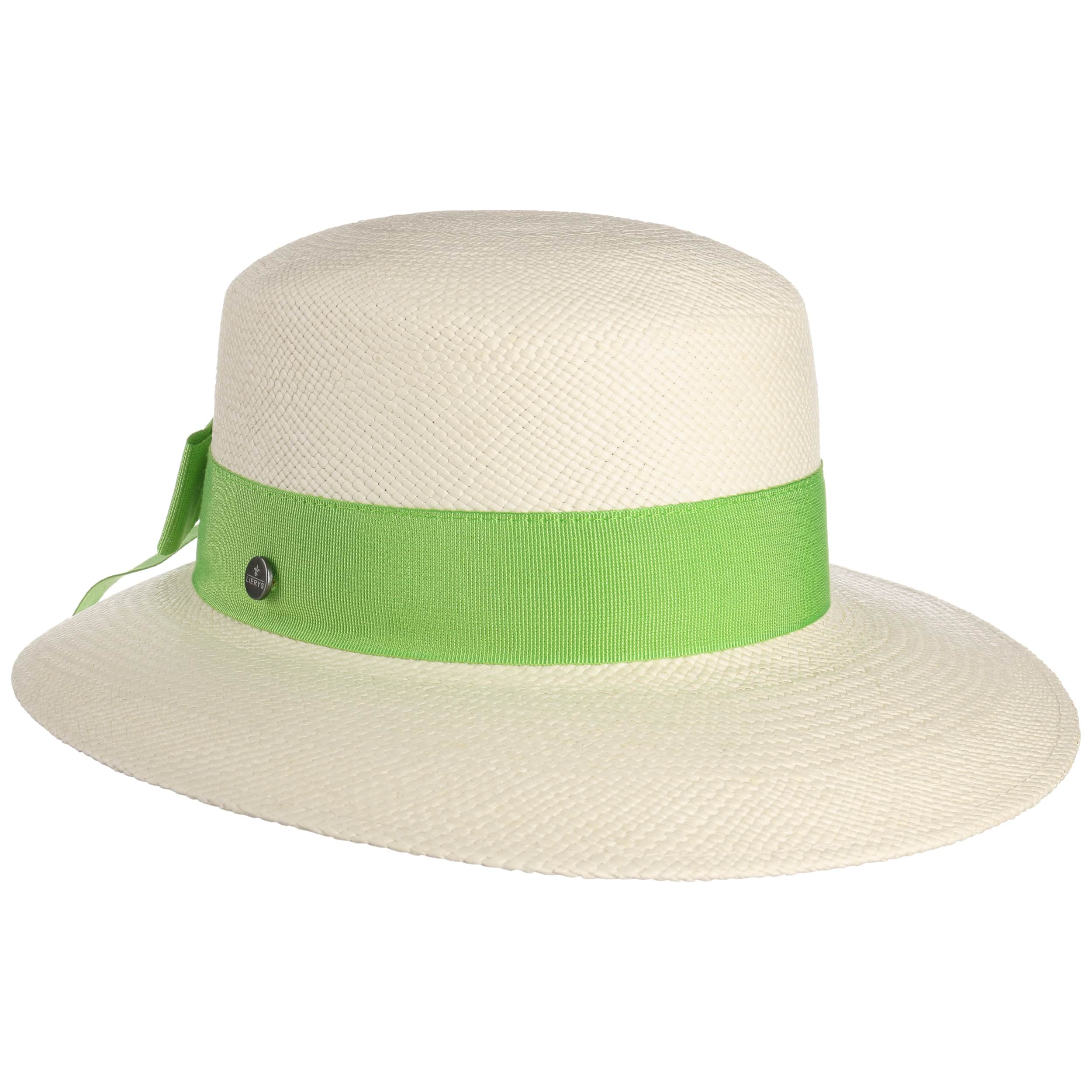 green panama hat