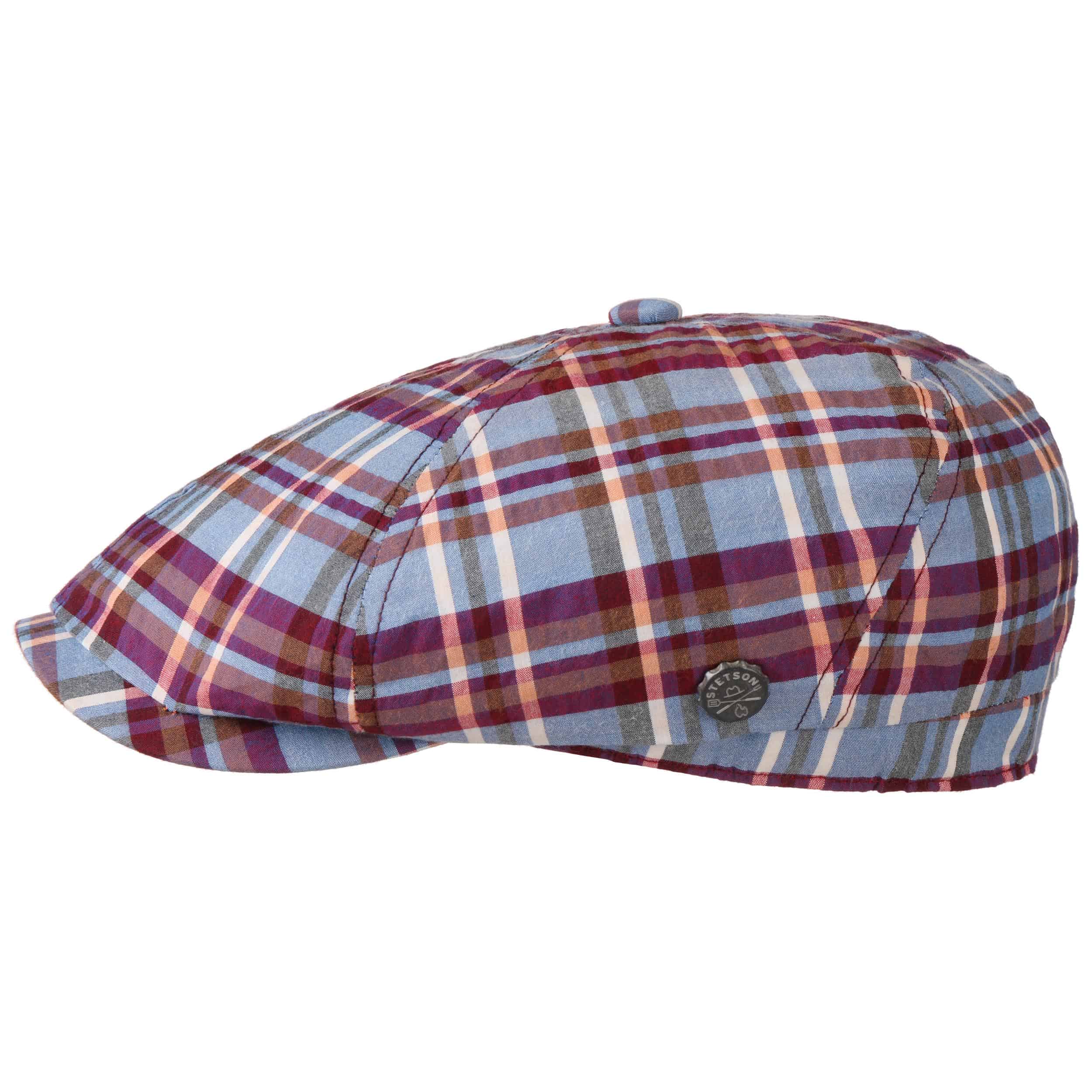 seersucker newsboy cap