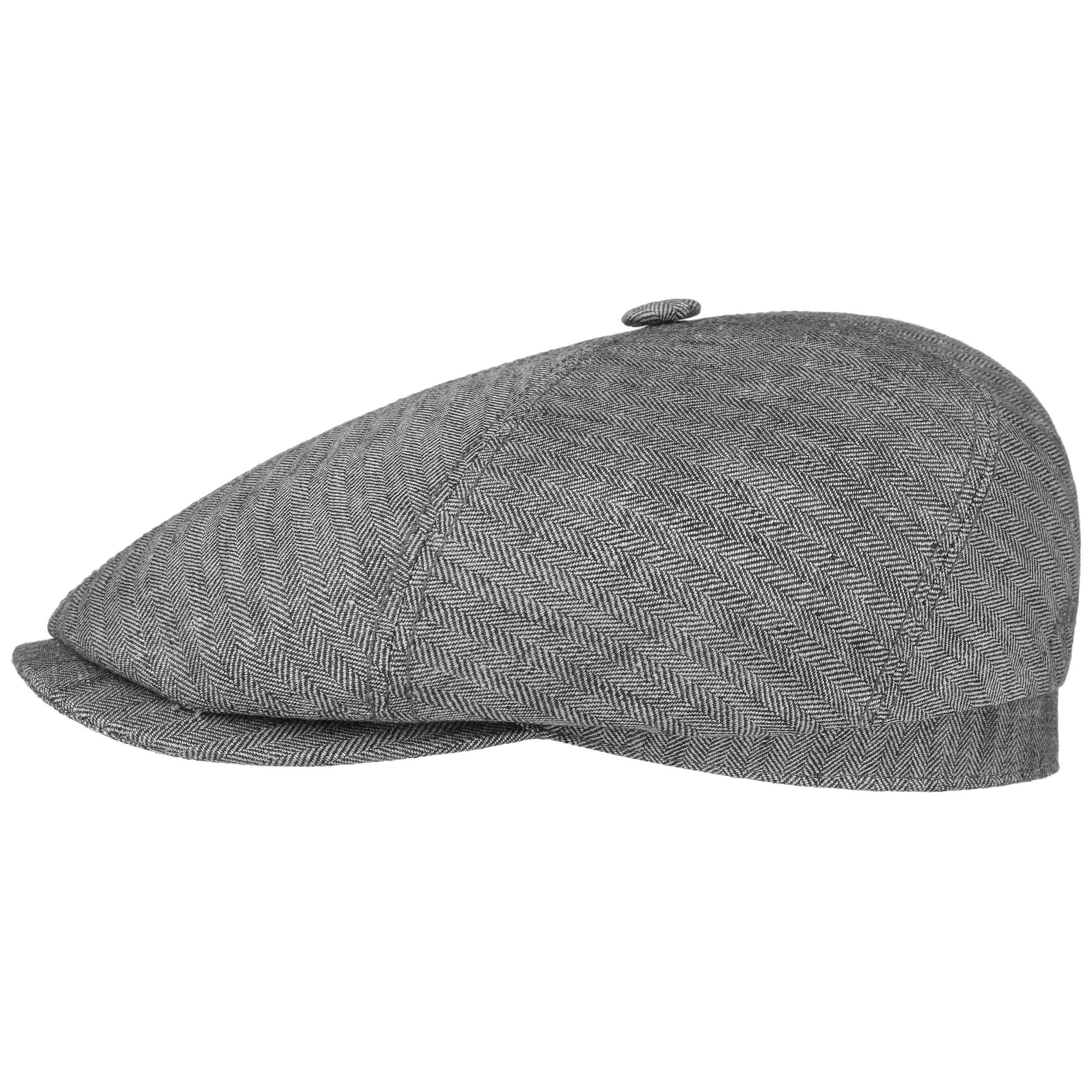 grey flat cap