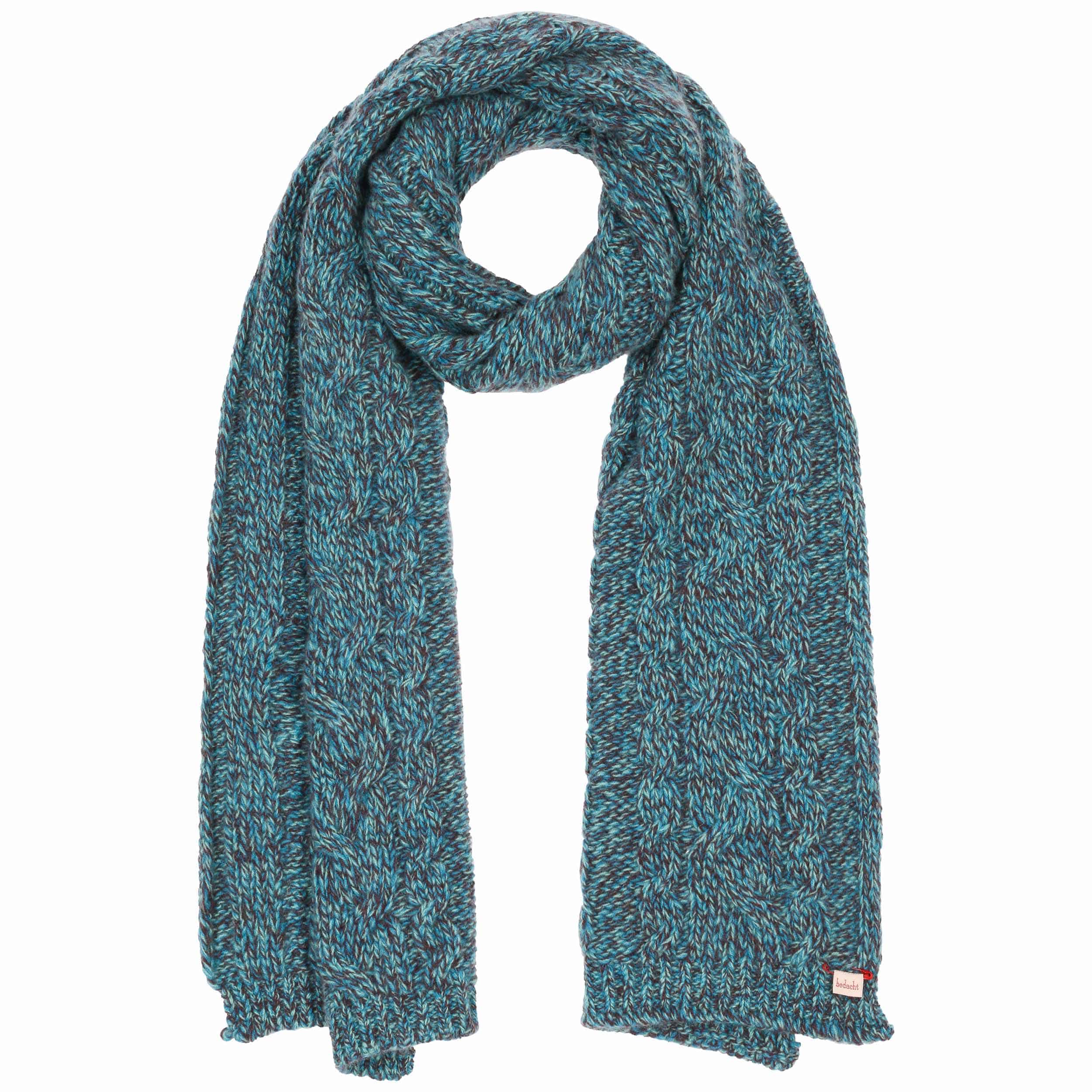teal cashmere scarf