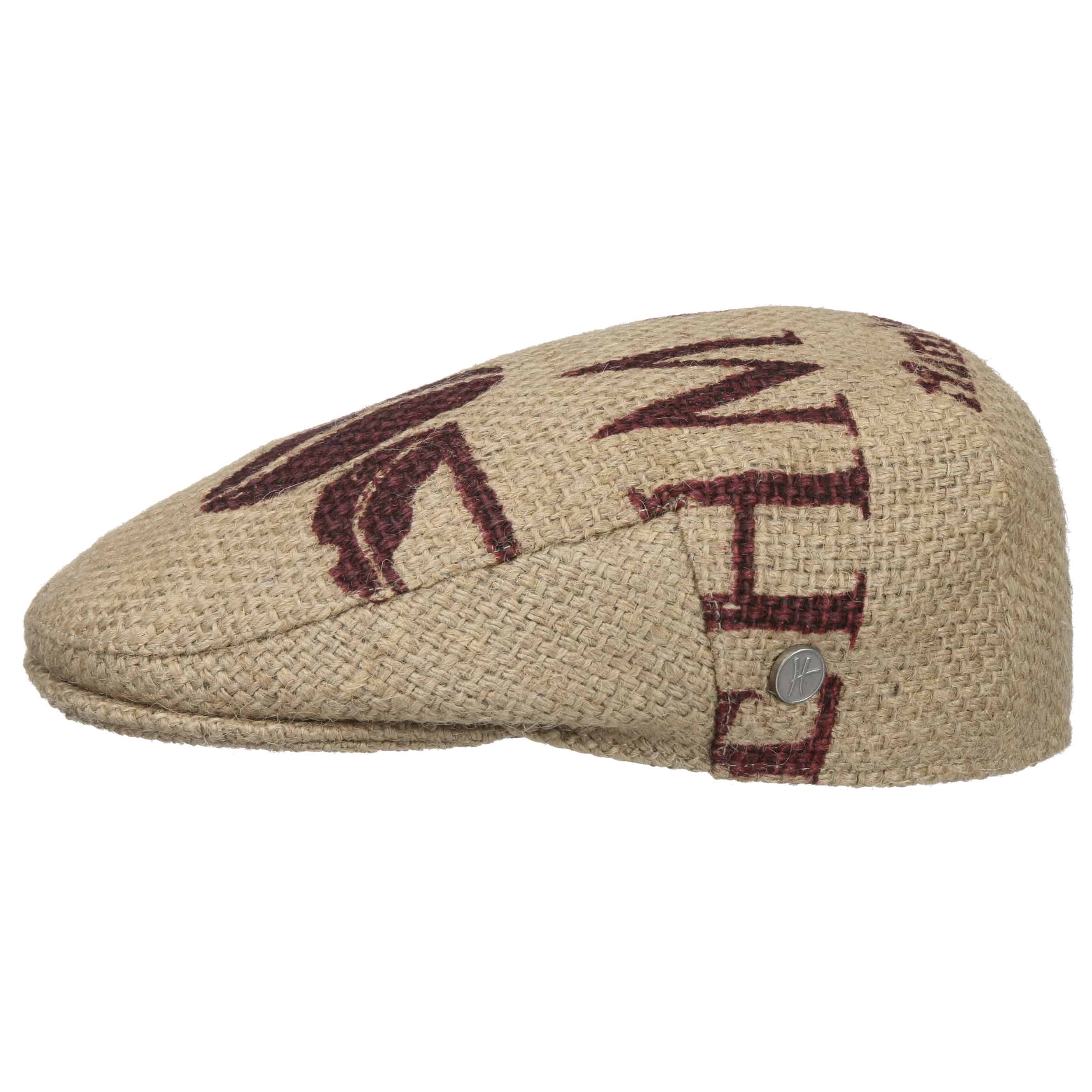tan flat cap