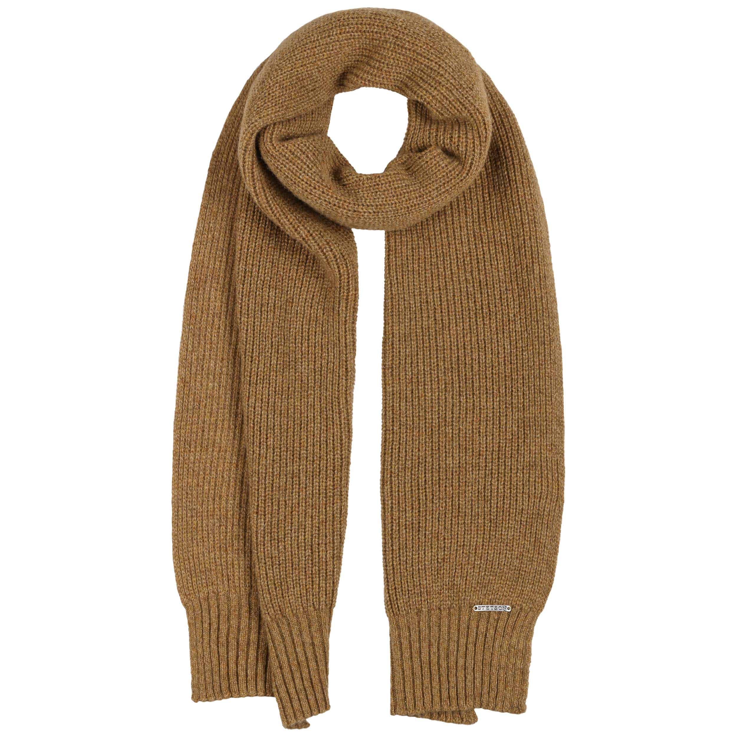 Camel´s Wool Scarf by Stetson - 149,00