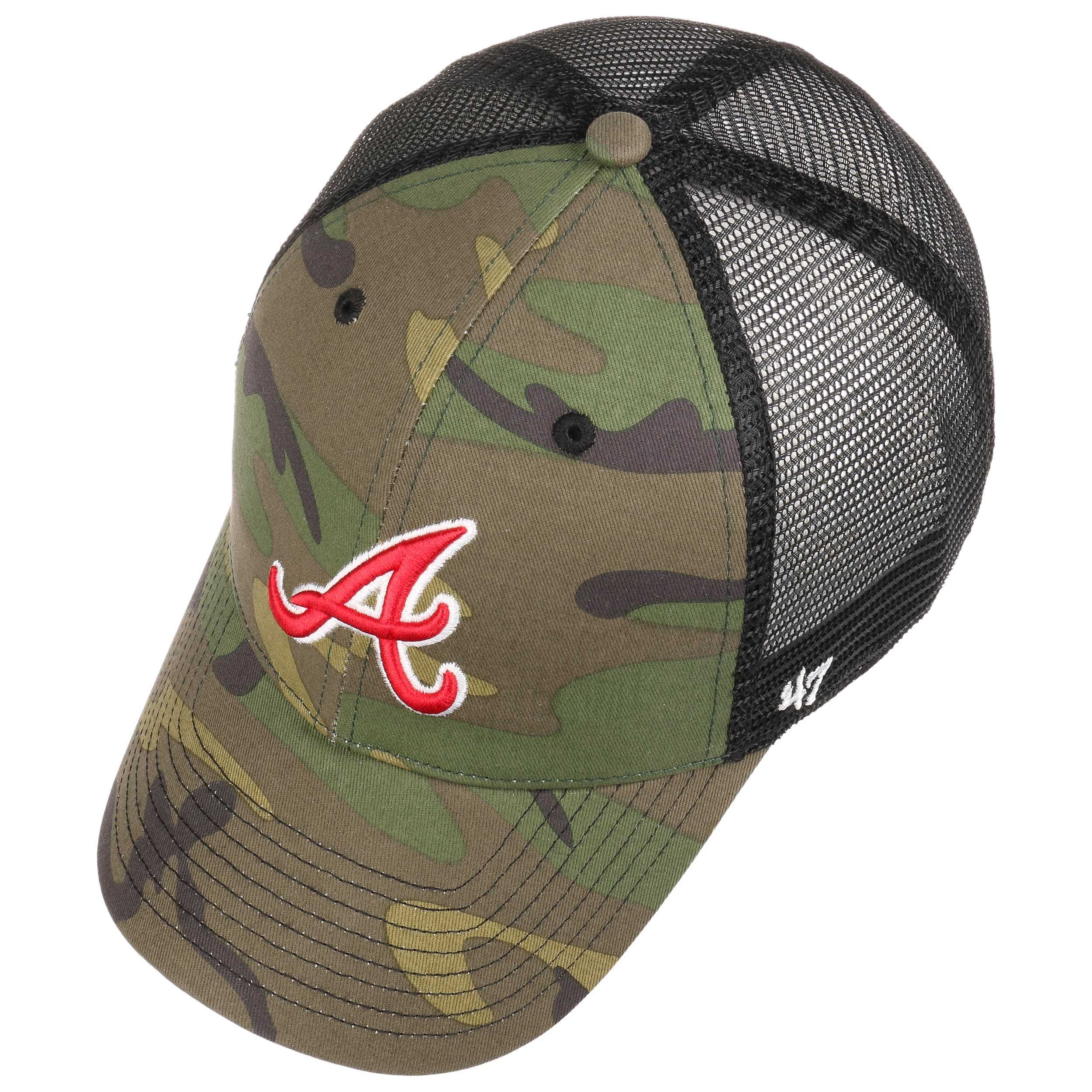 atlanta braves 47 trucker hat