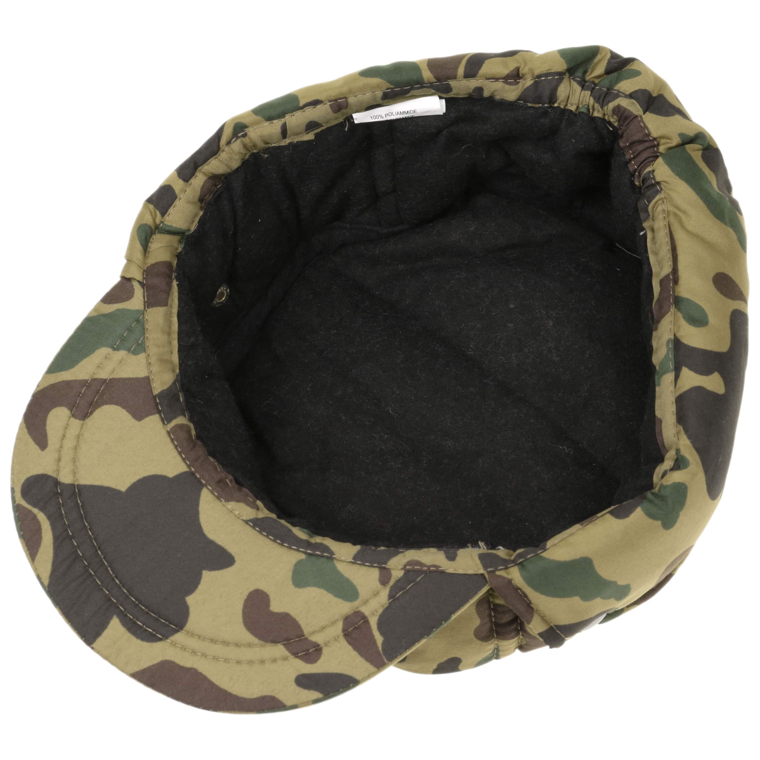 Camouflage Army Cap with Ear Flaps by Lipodo - 14,95