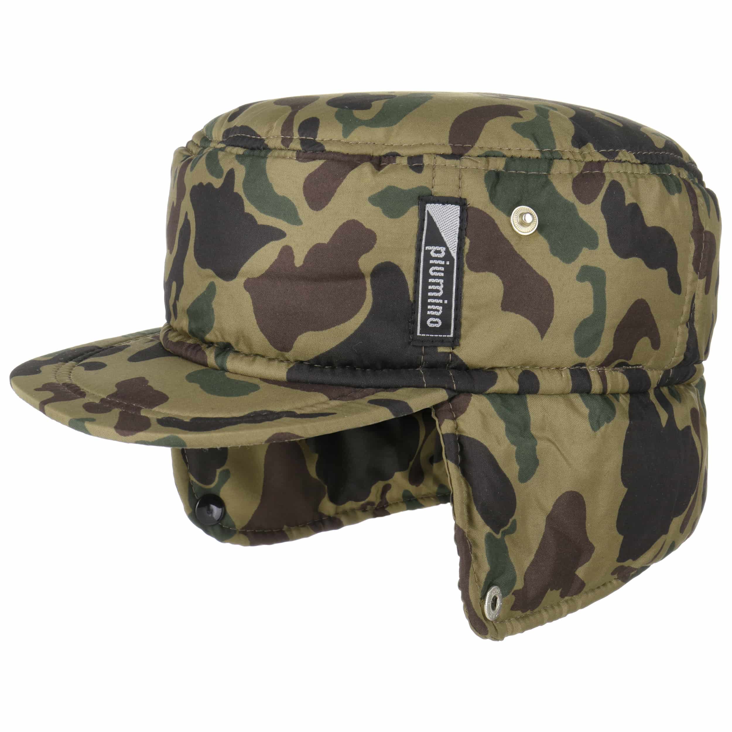 Camouflage Army Cap with Ear Flaps by Lipodo, GBP 14,95 –> Hats, caps