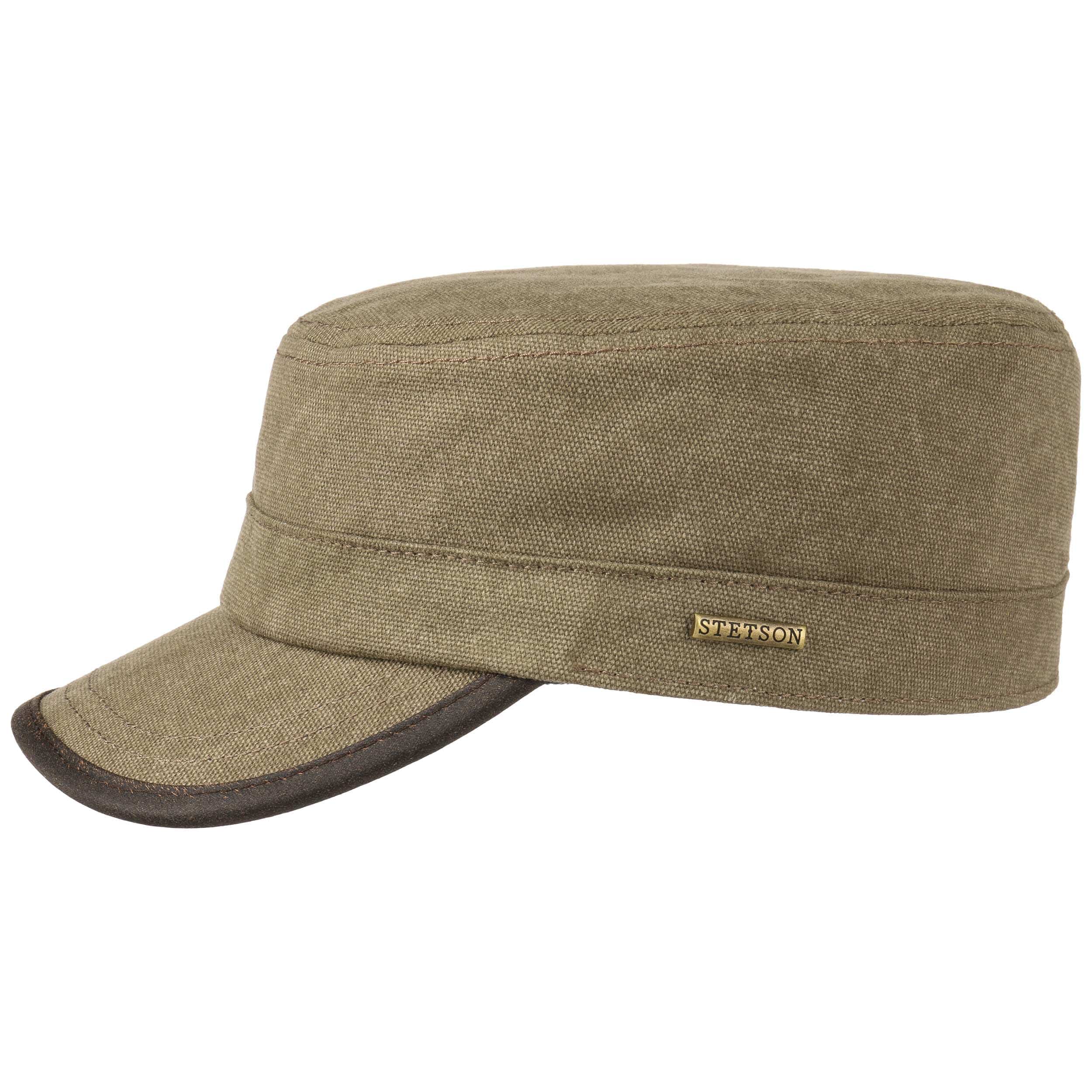 canvas army cap fleece lining by stetson gbp 59 00 canvas army cap fleece lining by stetson gbp 59 00