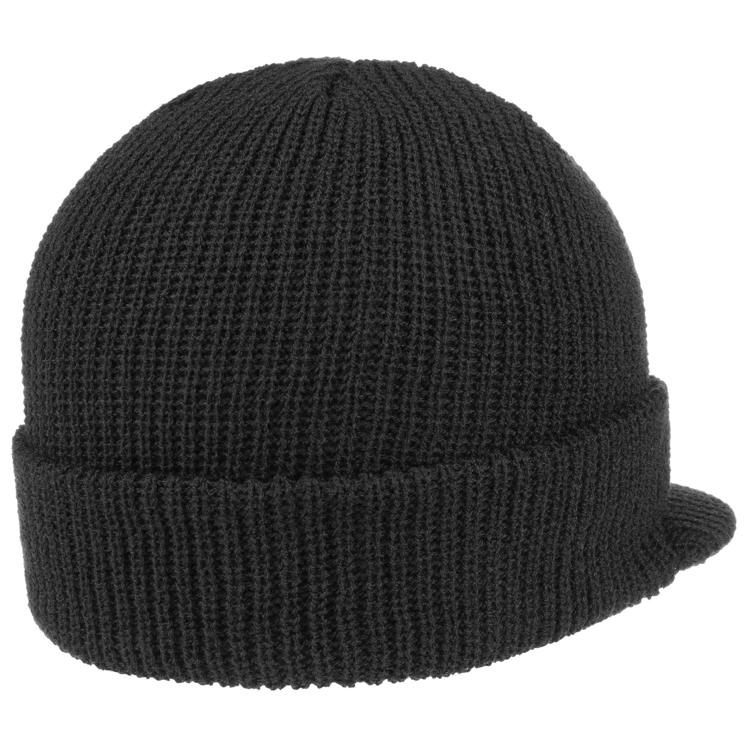 designer peaked beanie hats
