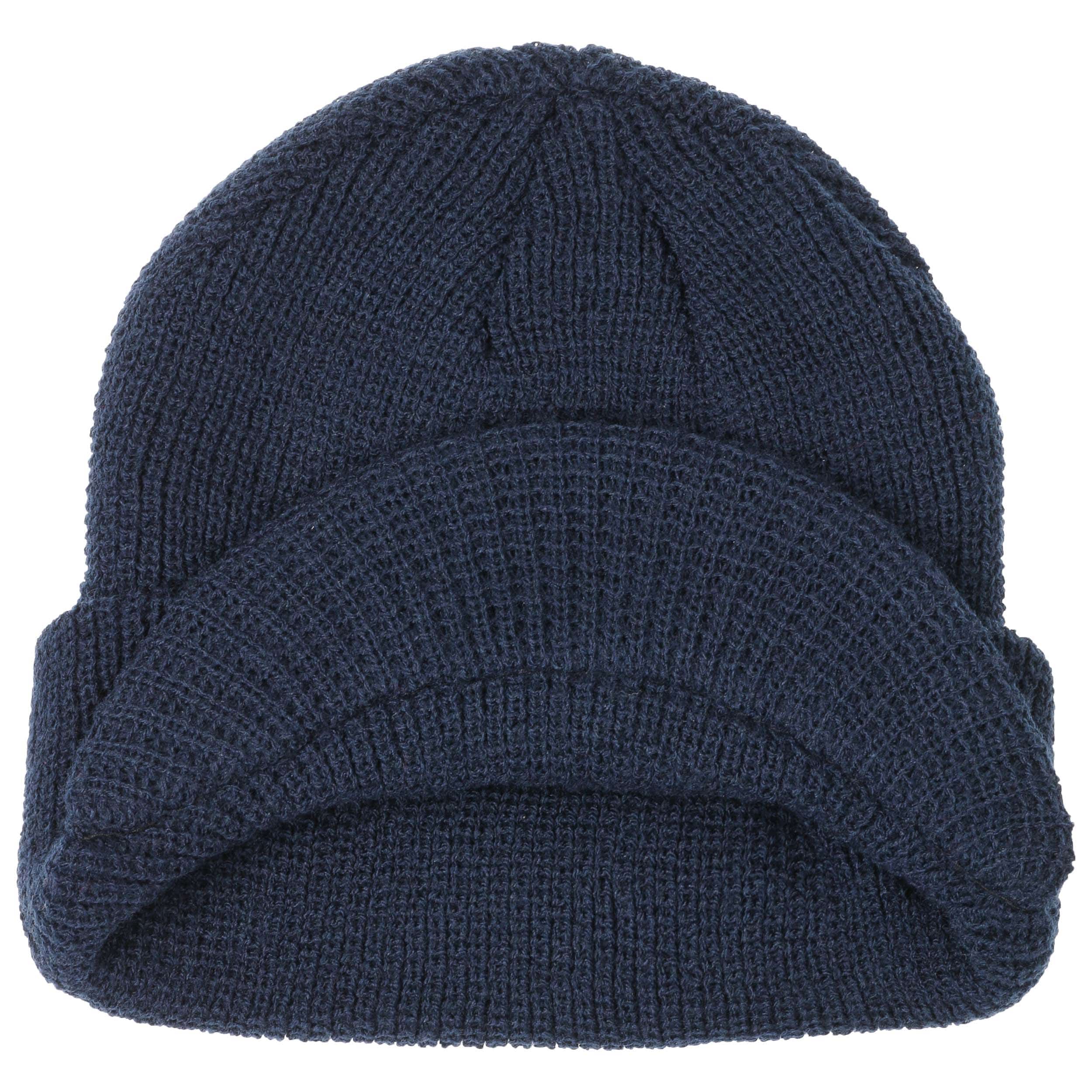 designer peaked beanie hats
