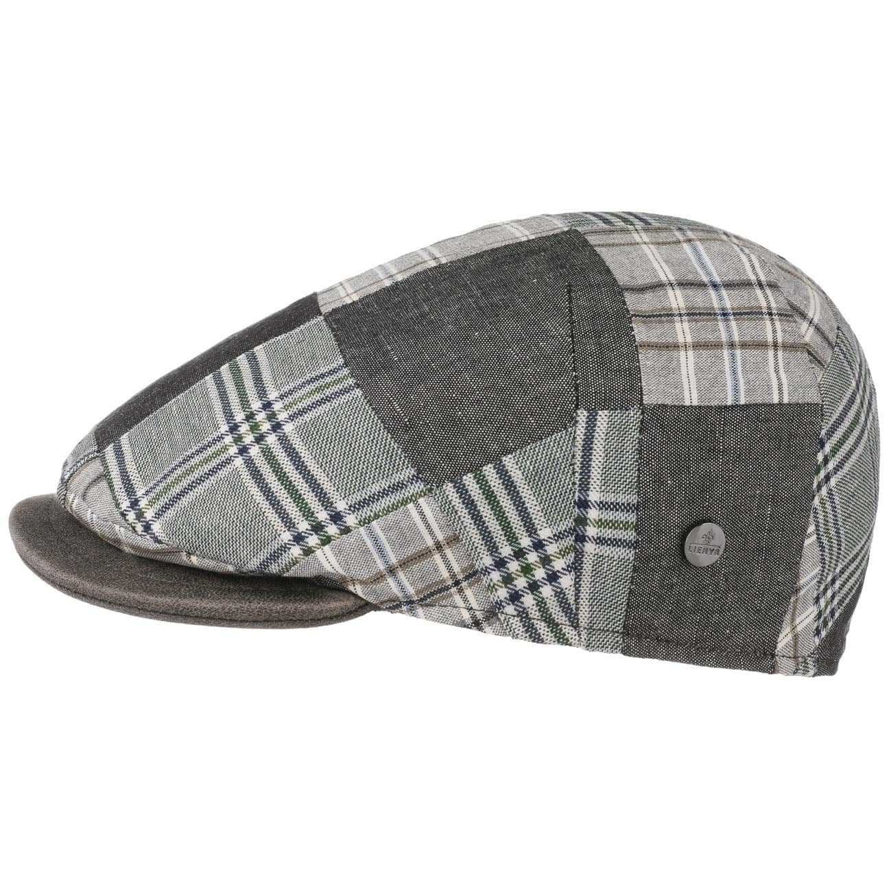 Made in Italy Lierys Capri Bic Plaid Flat Cap Men