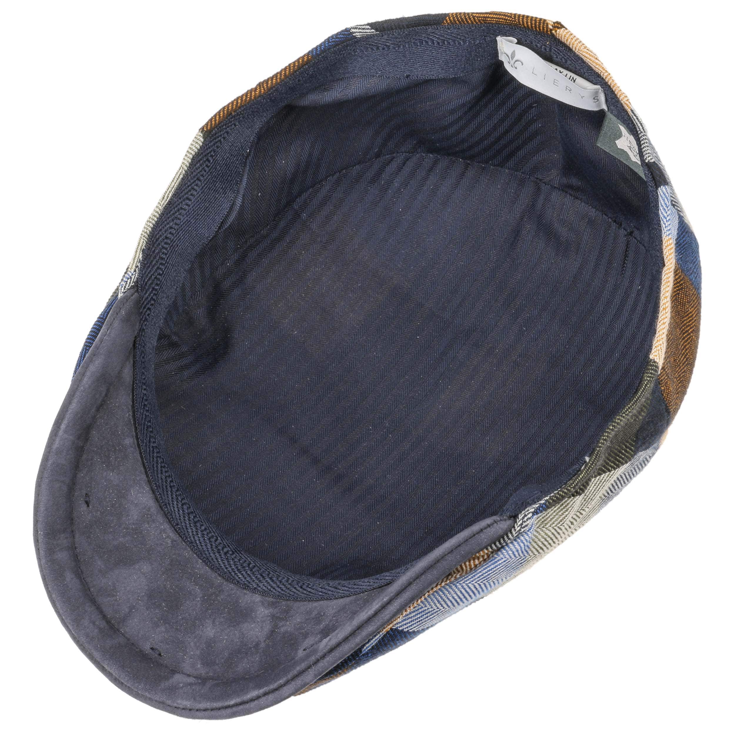 Made in Italy Lierys Capri Bic Plaid Flat Cap Men