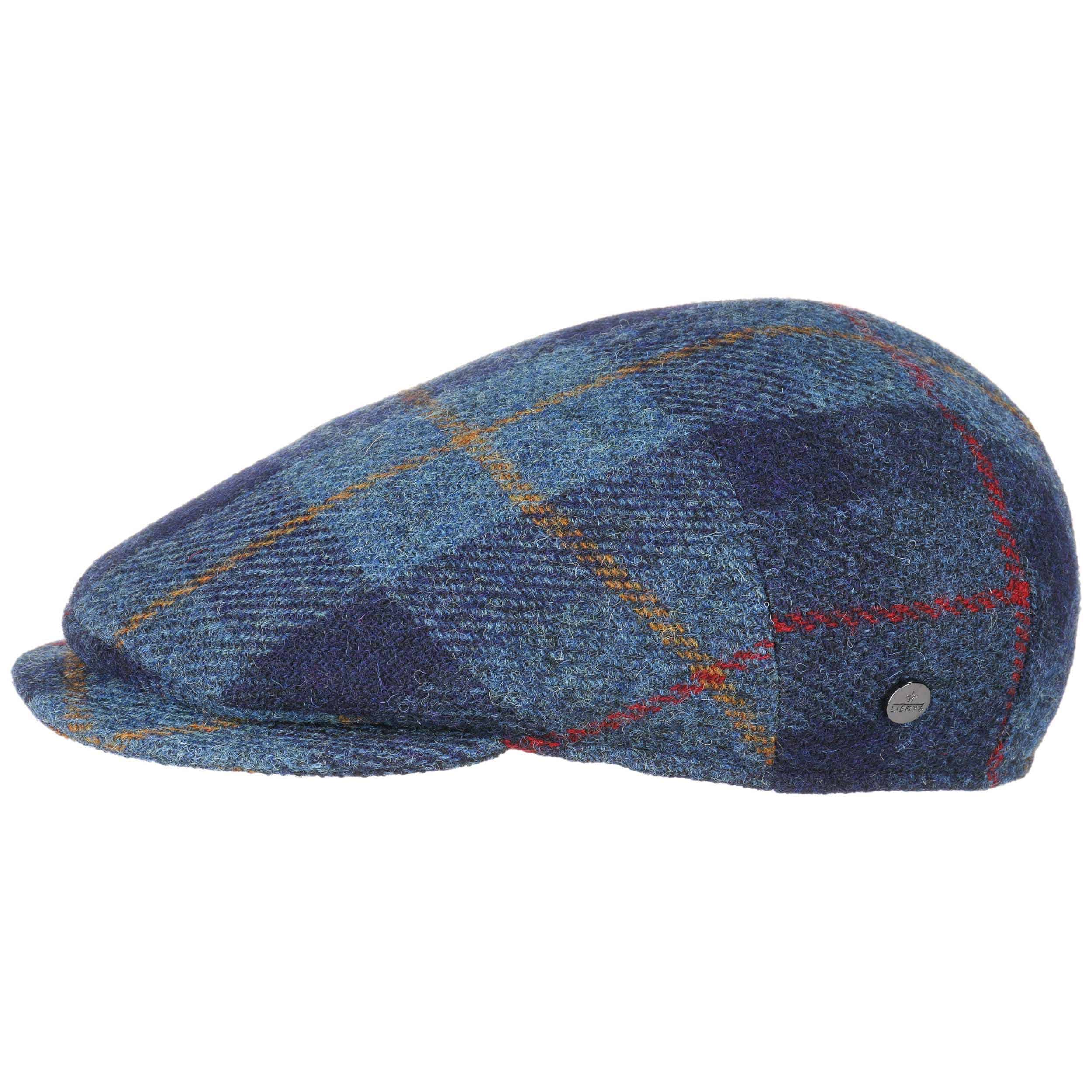 blue flat cap