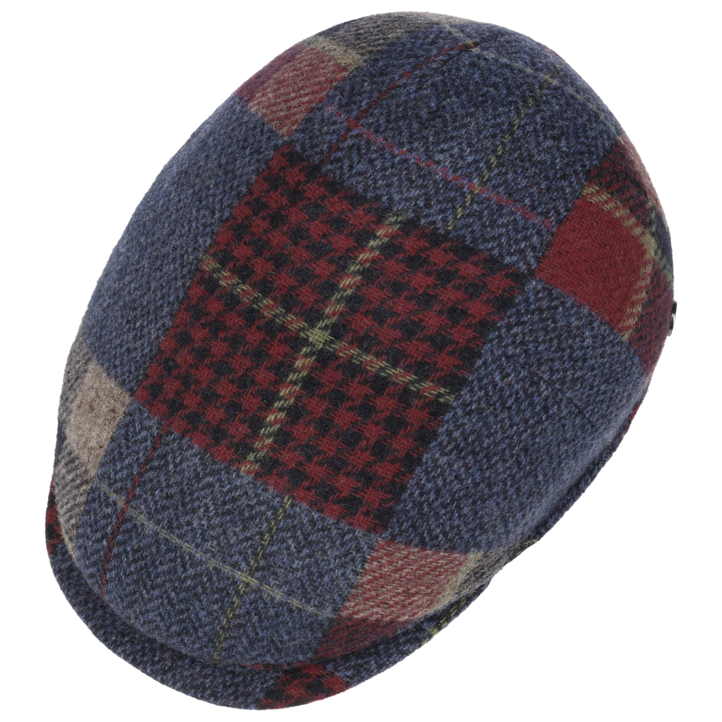 LIERYS Flatcap Patchwork - Made In EU Aus Leinen Seide Baumwolle
