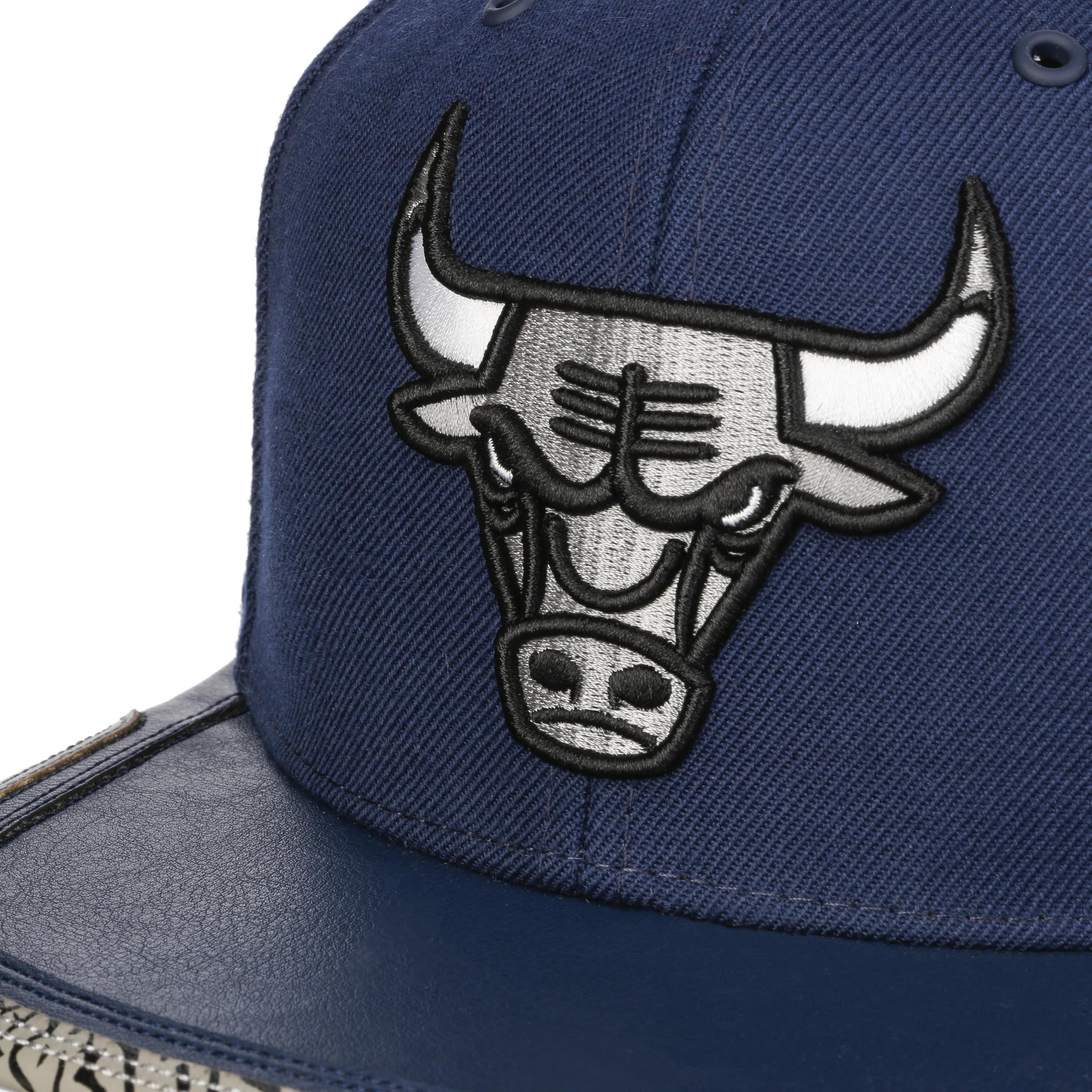 Mitchell & Ness Chicago Bulls Eazy Snapback Cap Zwart, grijs., Eén maat