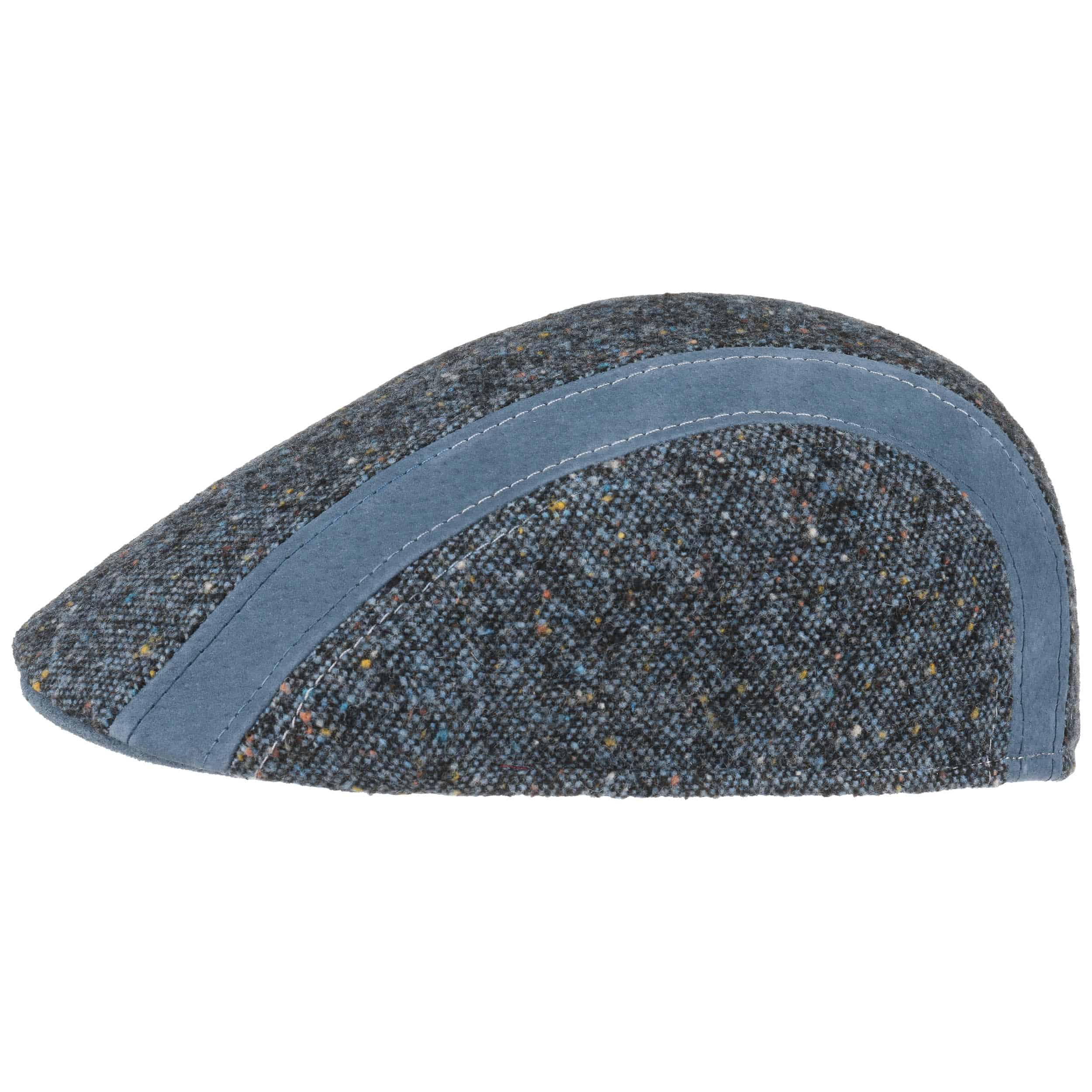 Lierys Visgraat Flatcap heren - Made in Italy - Cap herfst/winter