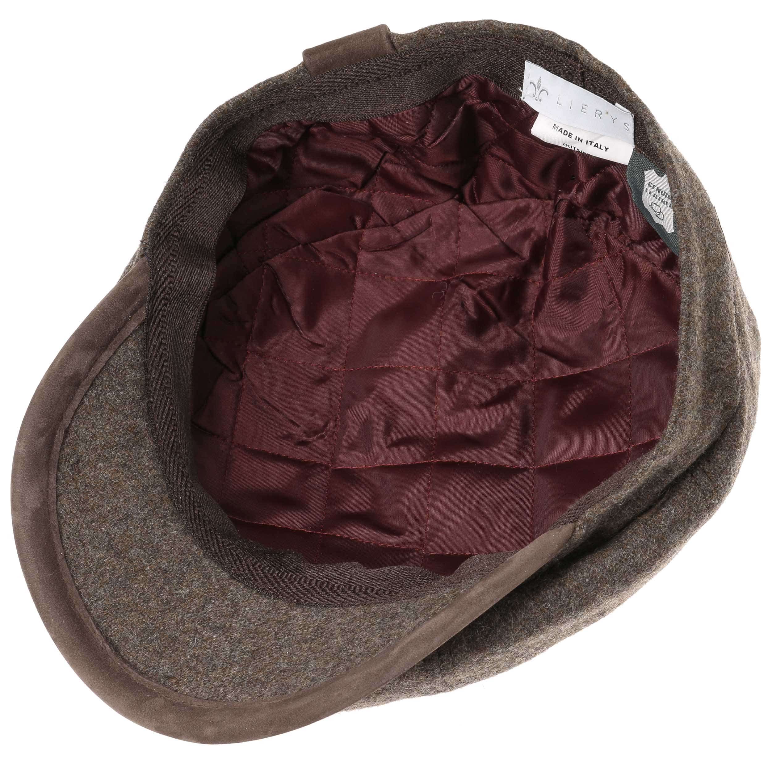 City Leather Piping Wool Cap by Lierys, GBP 45,95 > Hats, caps