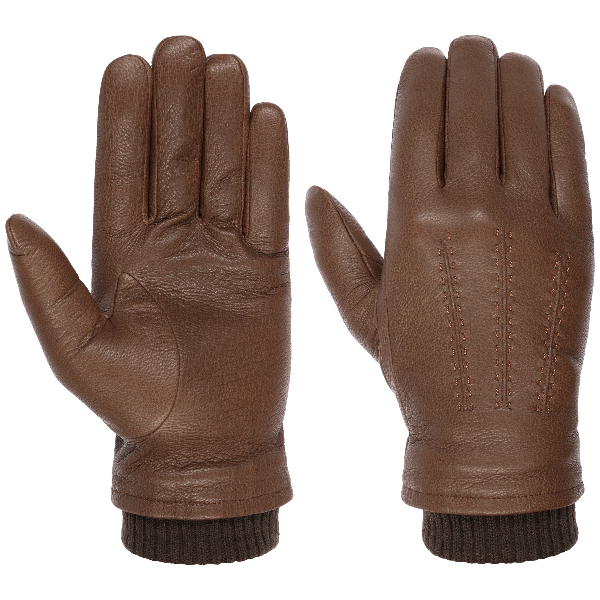 Classic Goat Nappa Leather Gloves by Stetson - 99,00