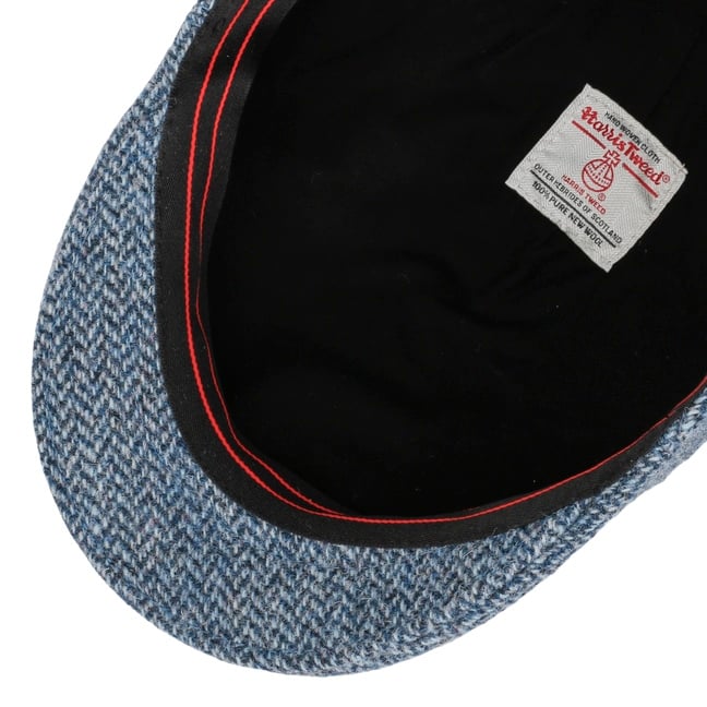 LIERYS Harris Tweed Flatcap – Karierte Wollmütze Für Herren, Made In Italy