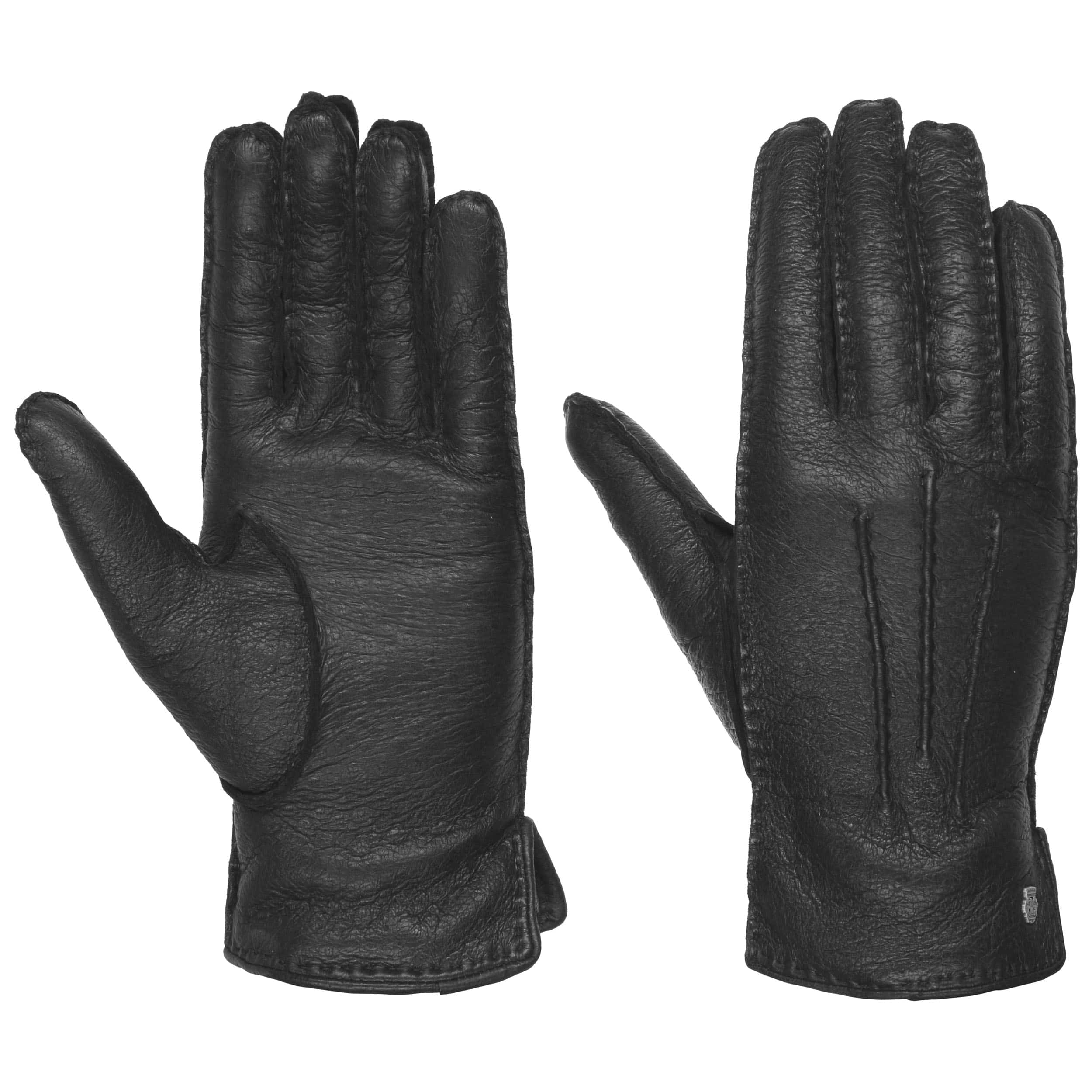 Roeckl Fahrerhandschuhe Peccary echt Leder schwarz, Autohandschuhe für  Herren, Handschuhe Herren